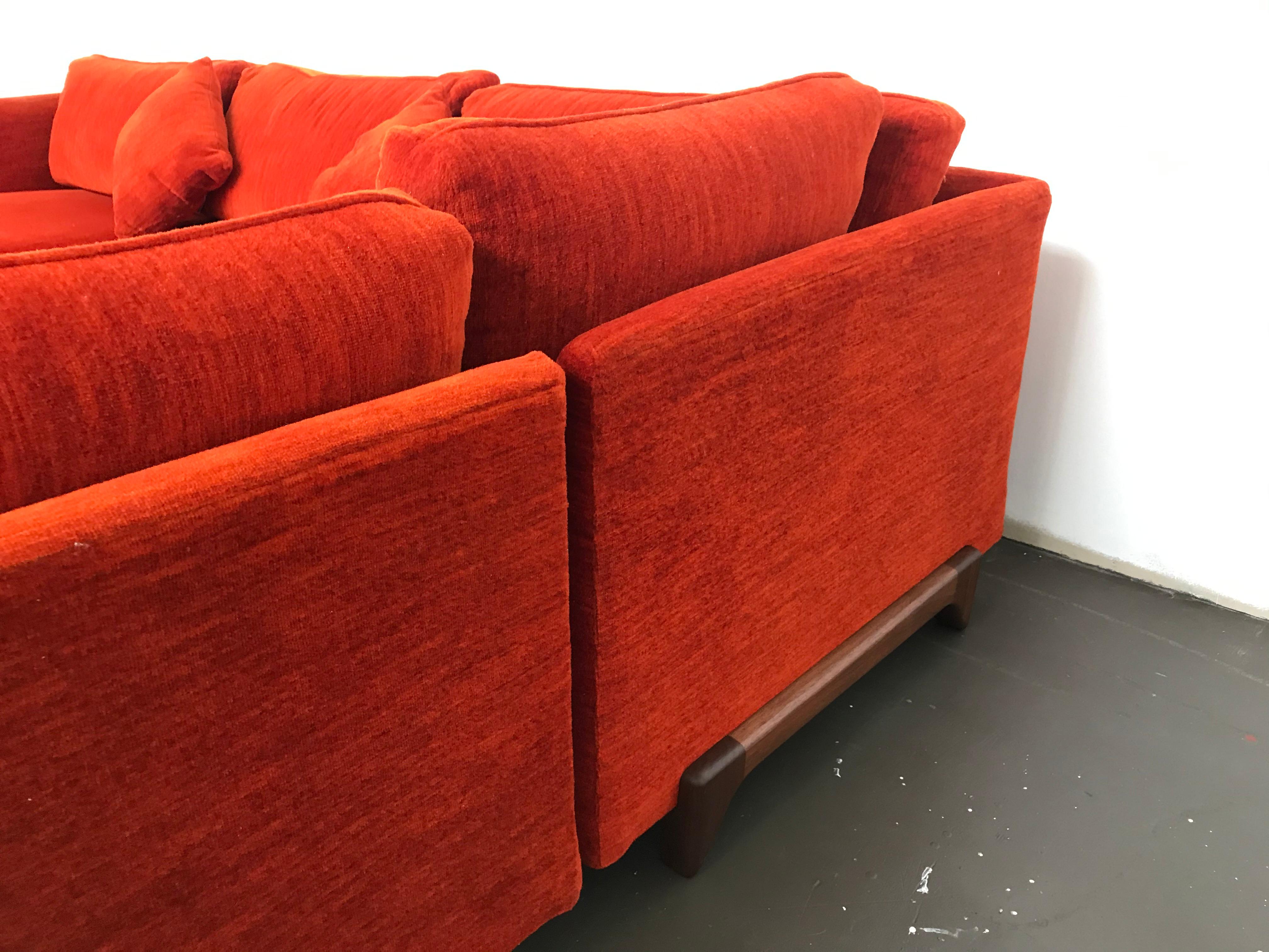 Mid-20th Century Sectional Sofa by Adrian Pearsall for Craft Associates