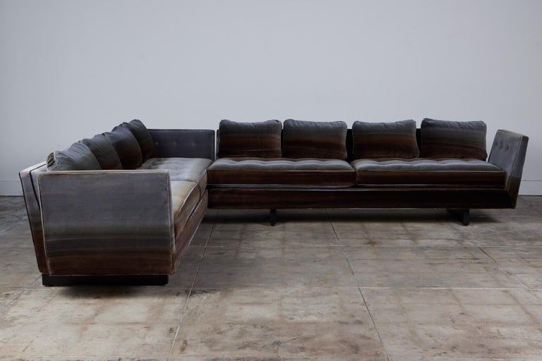 Sectional Sofa by Edward Wormley for Dunbar In Excellent Condition For Sale In Los Angeles, CA