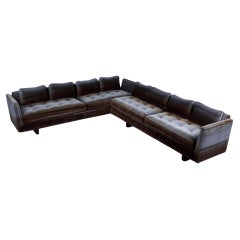 Zweiteiliges Sofa von Edward Wormley für Dunbar