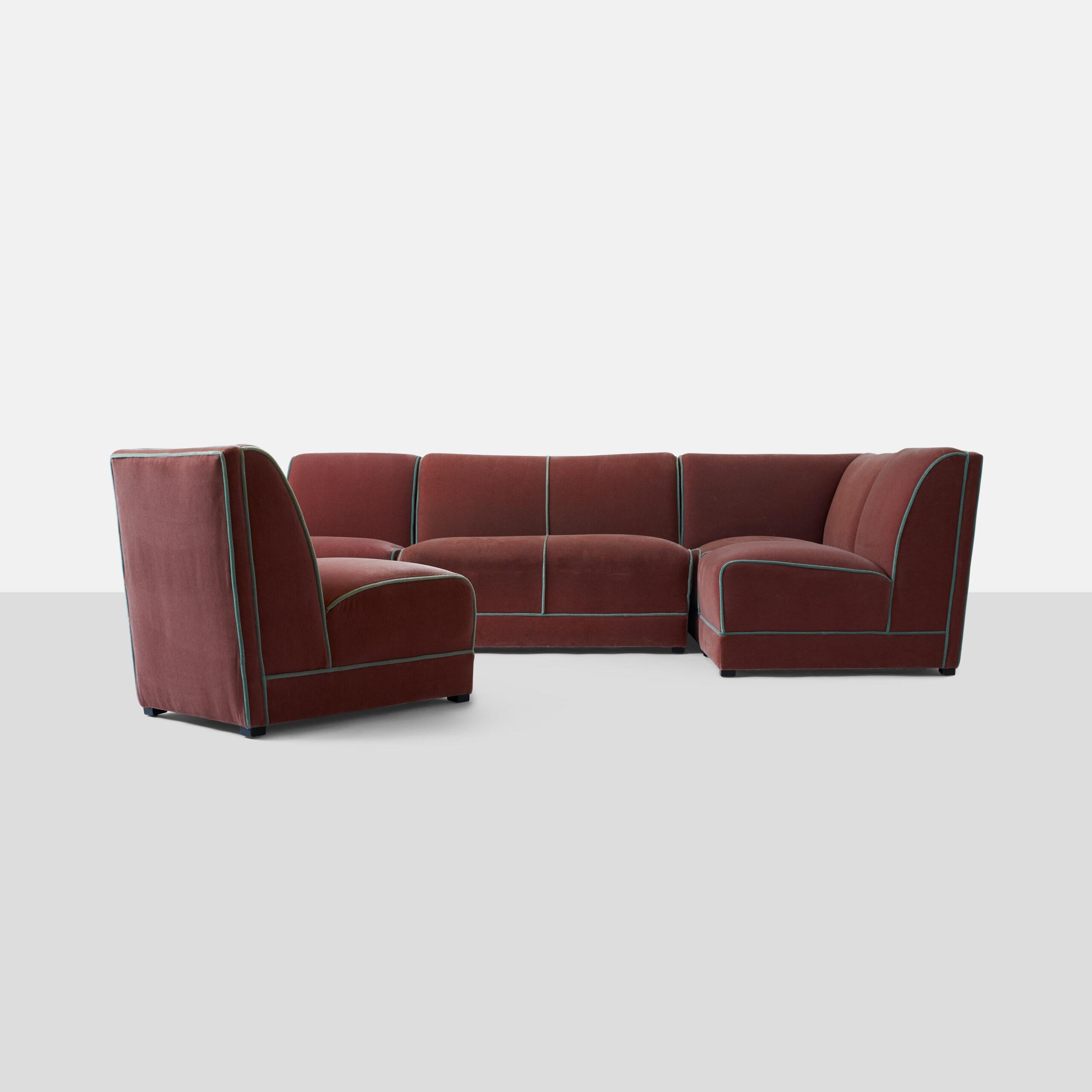 Modern Sectional Sofa by Gilbert Rohde For Sale