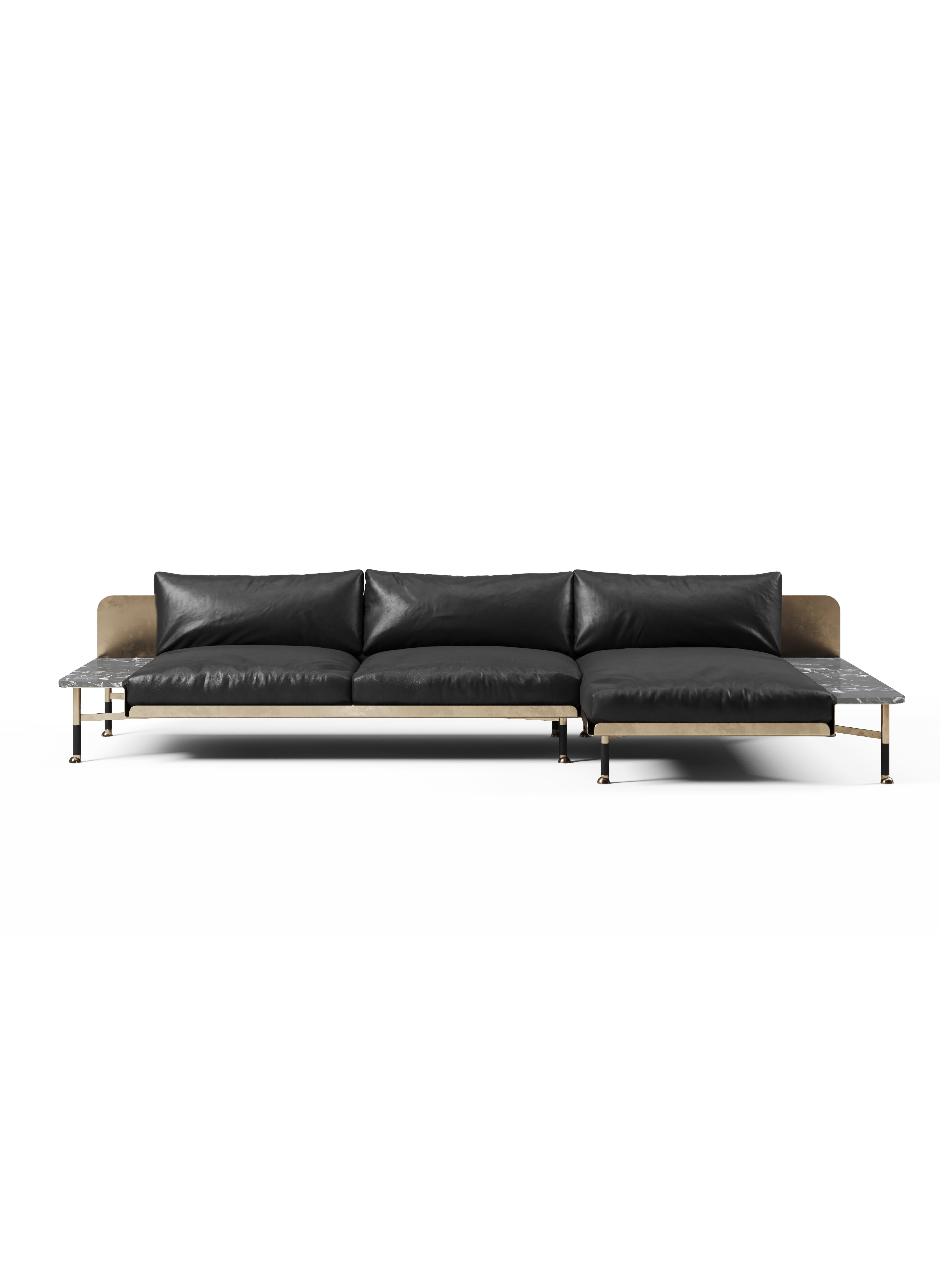 Contemporary Sectional Sofa F.R.F.G.  For Sale
