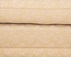 Sectional-Sofa aus Almond Jacquard