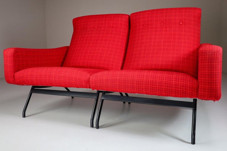 French Sectional Sofa Seat by Joseph-André Motte, France, 1950s For Sale