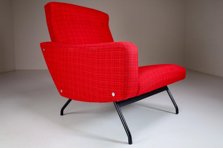 Sectional Sofa Seat by Joseph-André Motte, France, 1950s In Good Condition For Sale In Almelo, NL