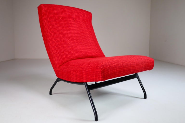 Sectional Sofa Seat by Joseph-André Motte, France, 1950s For Sale 2