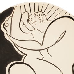 "Secuencias Cerámicas" Ceramic Plate by Andrea Santamarina, Spain, 2020