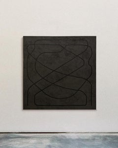 Sedere Acrílico sobre lienzo, Tonos de bajo contraste, Contemporáneo, 2025