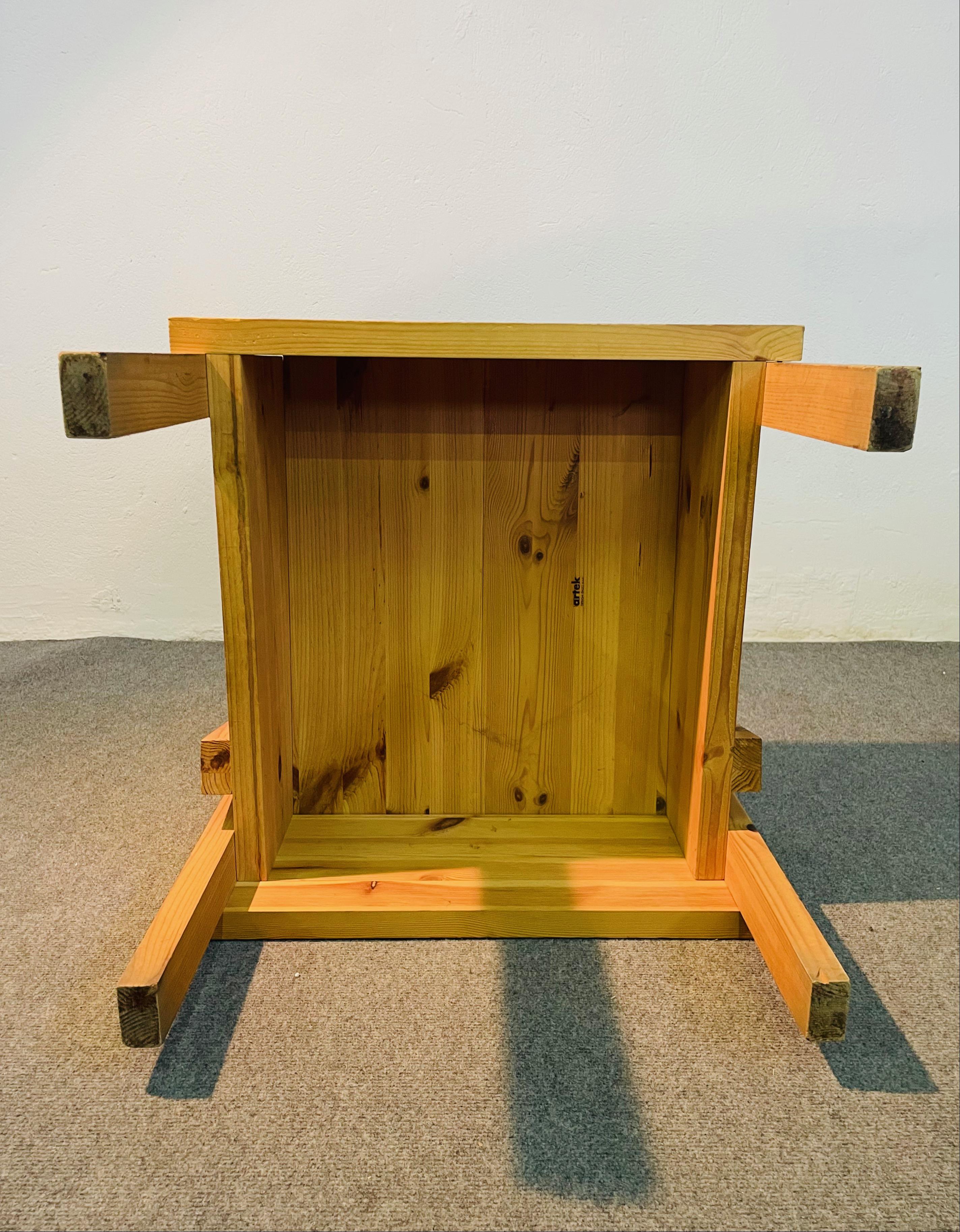 Stuhl 1 von Enzo Mari für Artek im Angebot 3