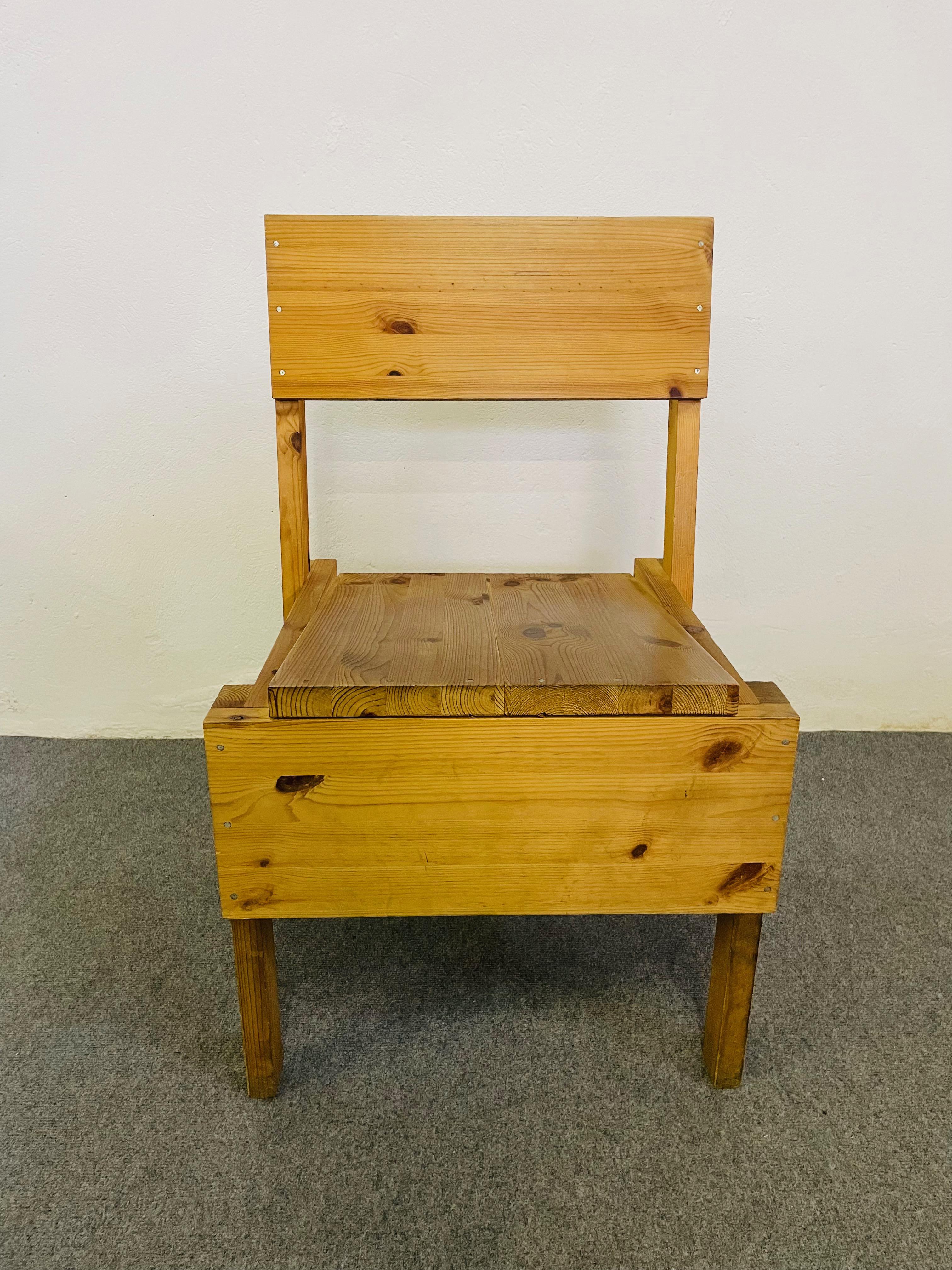 Stuhl 1 von Enzo Mari für Artek (Moderne der Mitte des Jahrhunderts) im Angebot