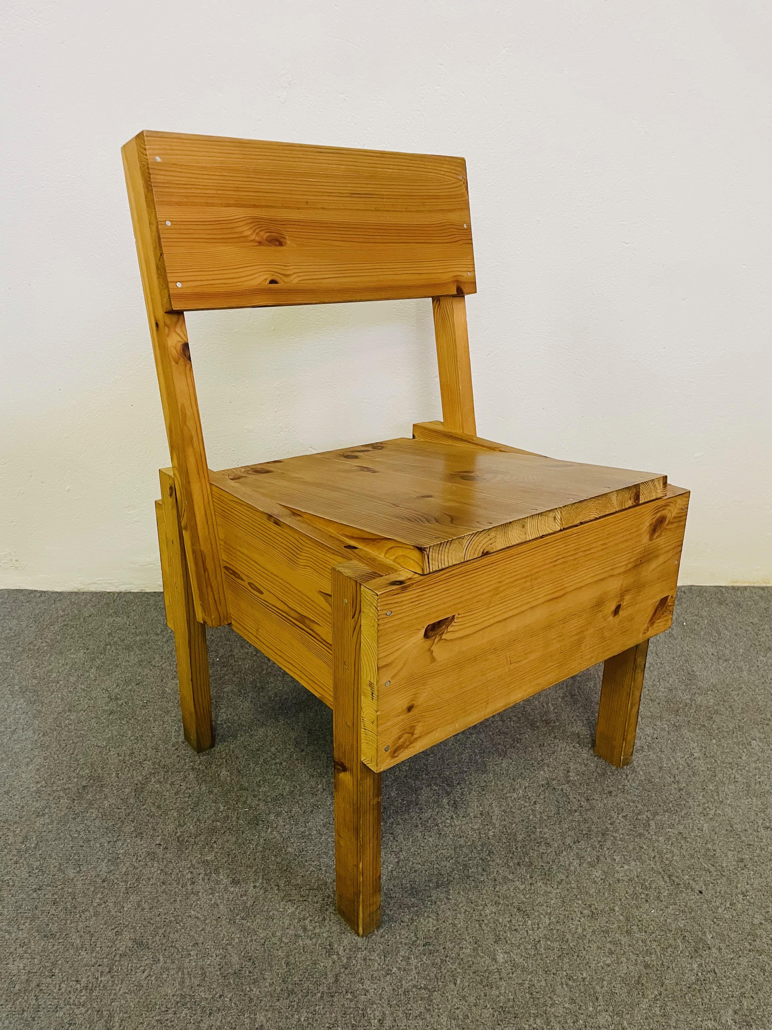 Stuhl 1 von Enzo Mari für Artek (Finnish) im Angebot
