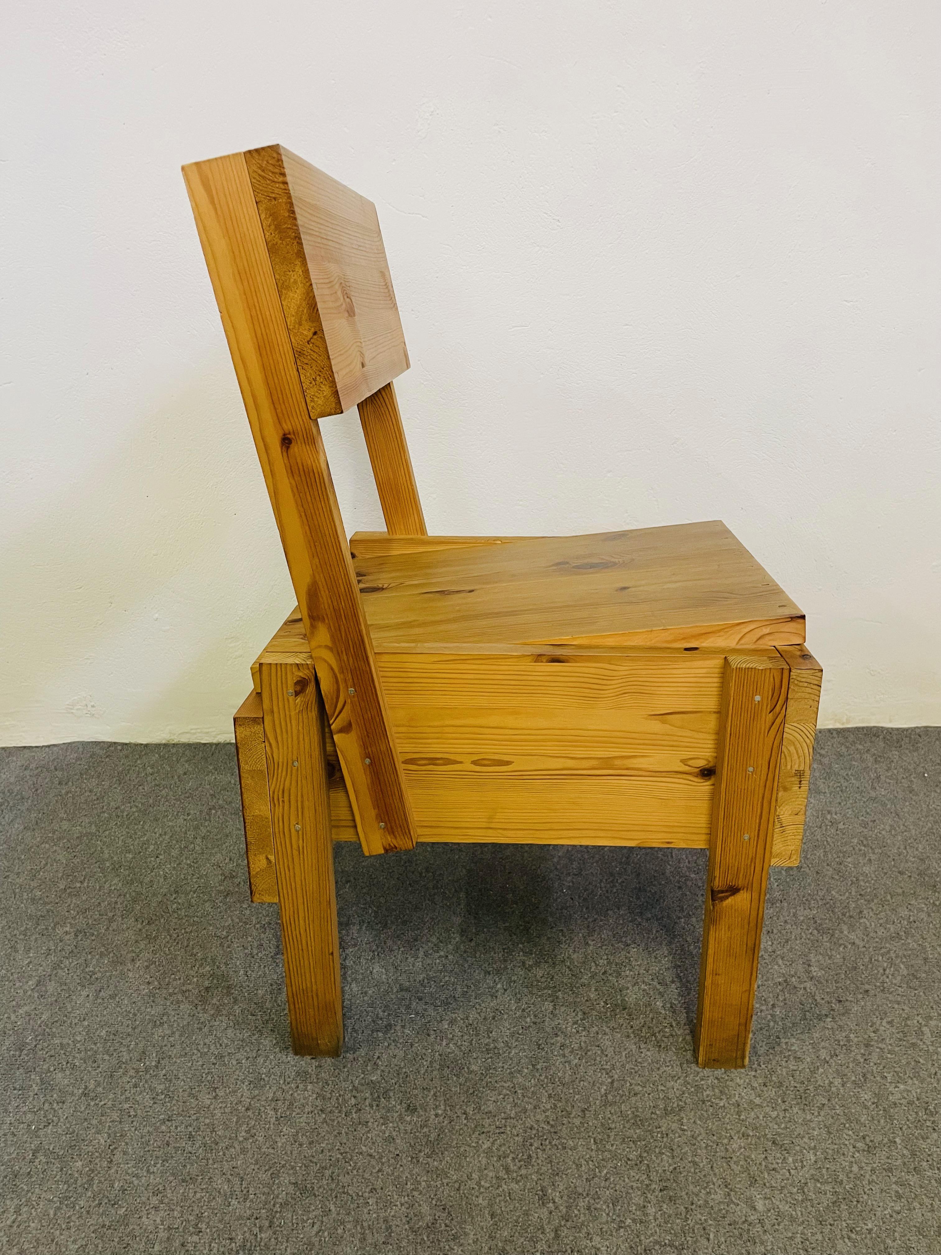 Stuhl 1 von Enzo Mari für Artek im Zustand „Gut“ im Angebot in Busnago, IT