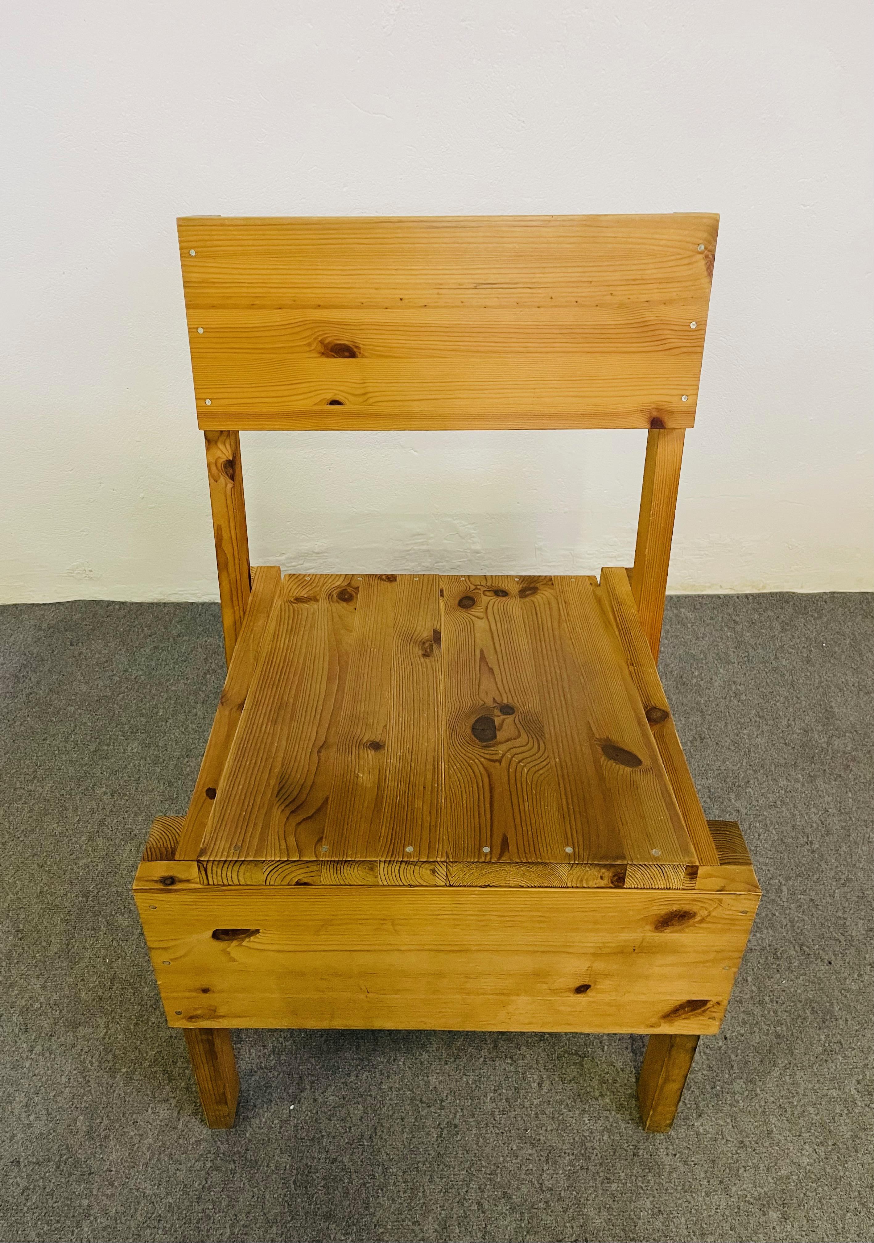 Stuhl 1 von Enzo Mari für Artek im Angebot 1
