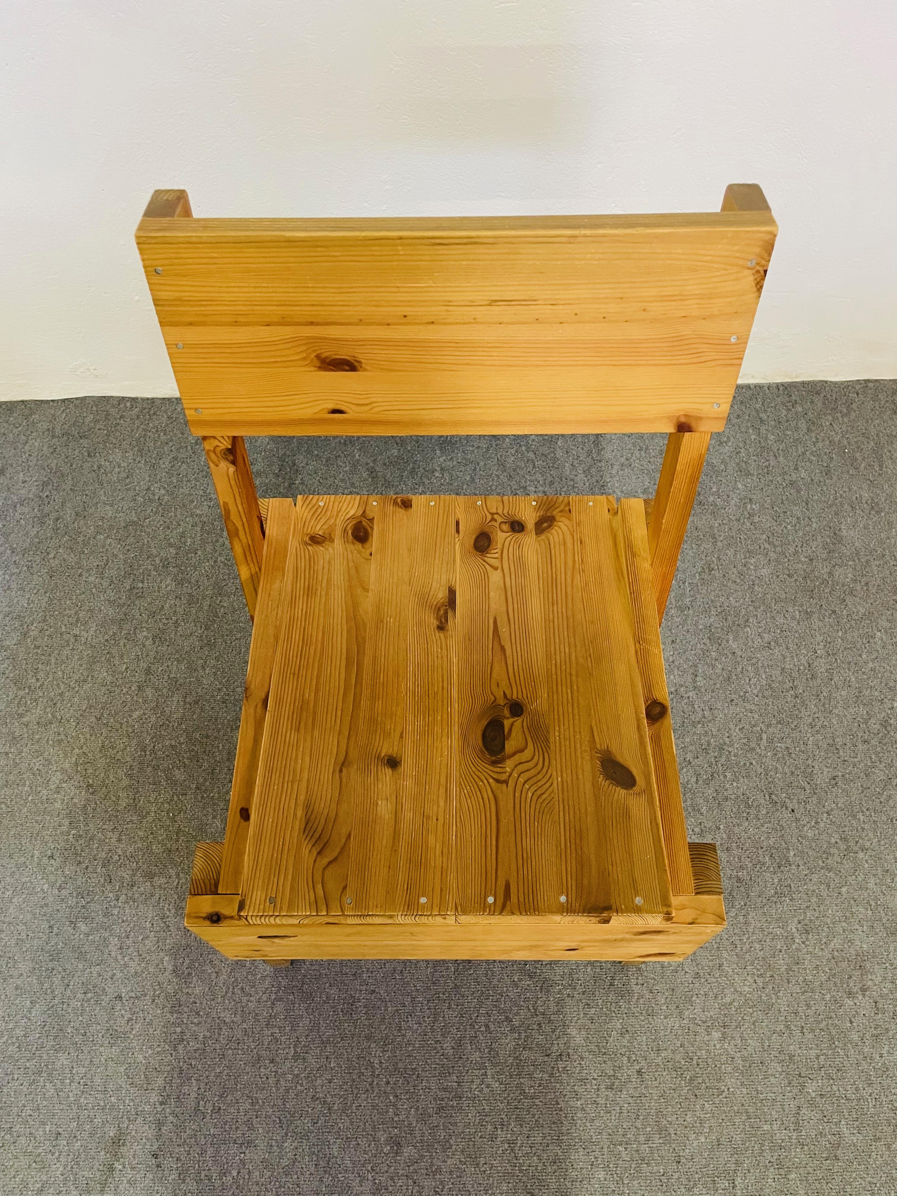 Stuhl 1 von Enzo Mari für Artek im Angebot 2