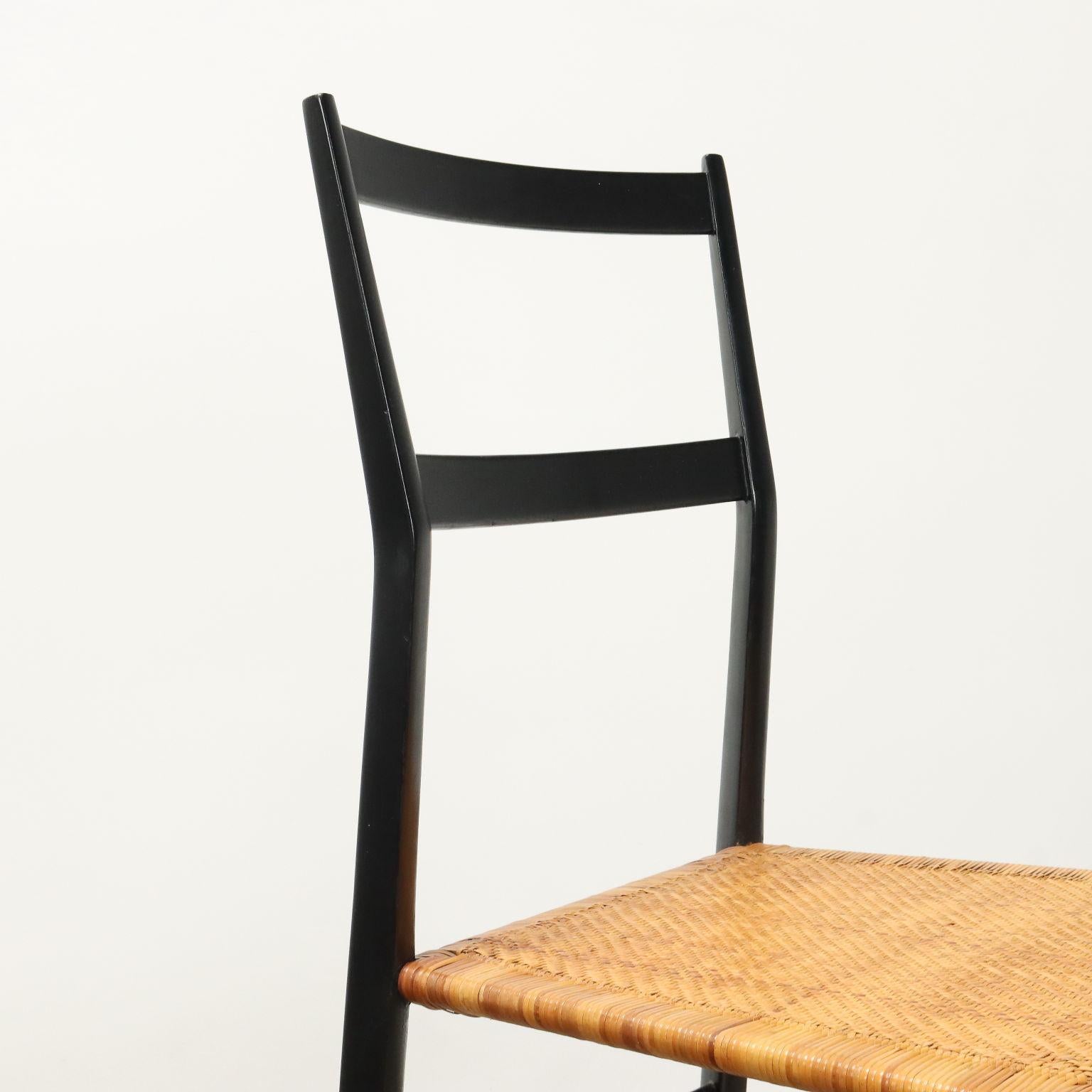 Mid-Century Modern Chair '699 Superleggera' by Gio Ponti for Cassina 1960s