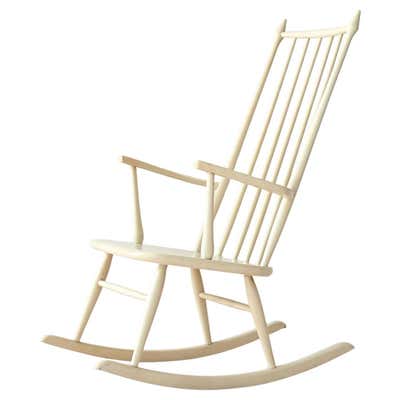 Bill Lishman Free-Form Rocking Chair at 1stDibs | lishman rocker, bill ...