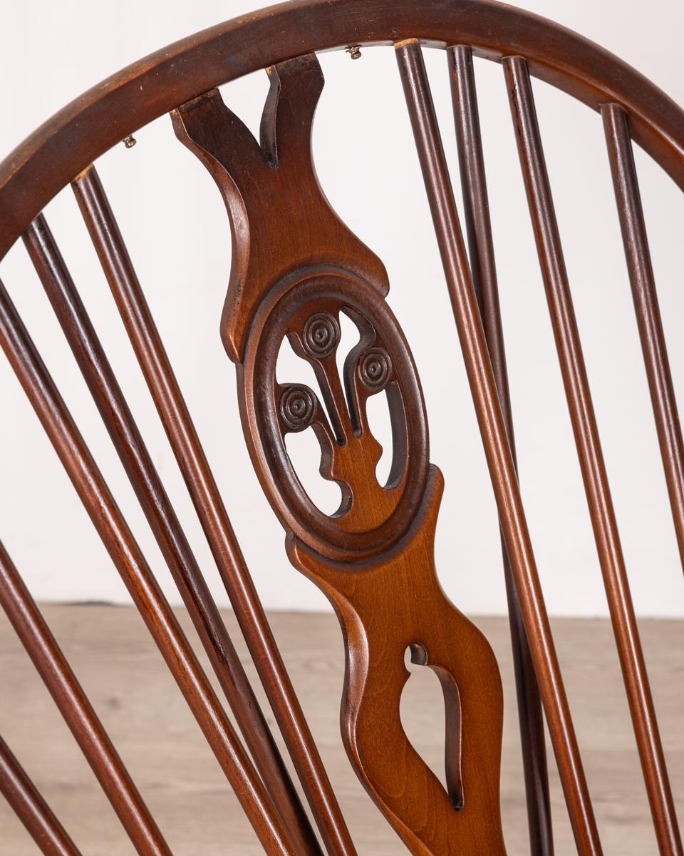 Mid-20th Century Vintage 1950s rocking chair mod. 316 design Lucian Ercolani for Ercol