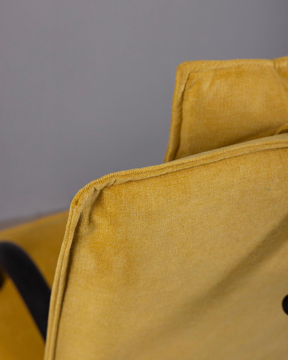 Sedia a dondolo vintage anni 80 