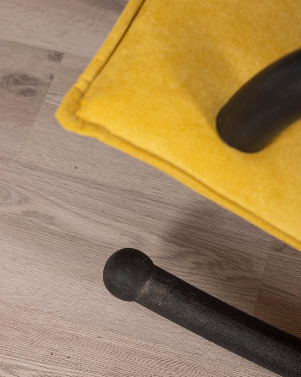 Metallo Sedia a dondolo vintage anni 80 