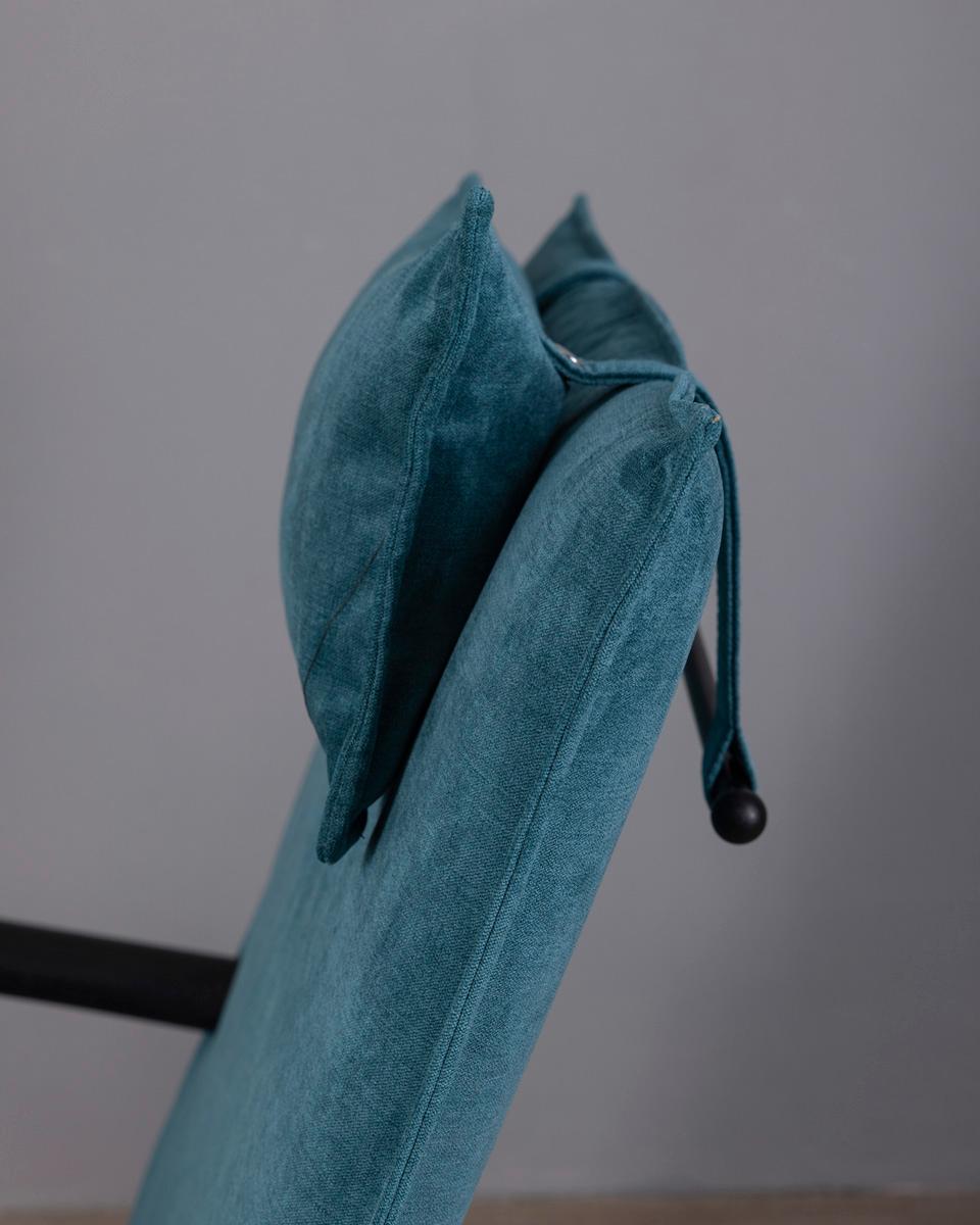 Metallo Sedia a dondolo vintage anni 80 