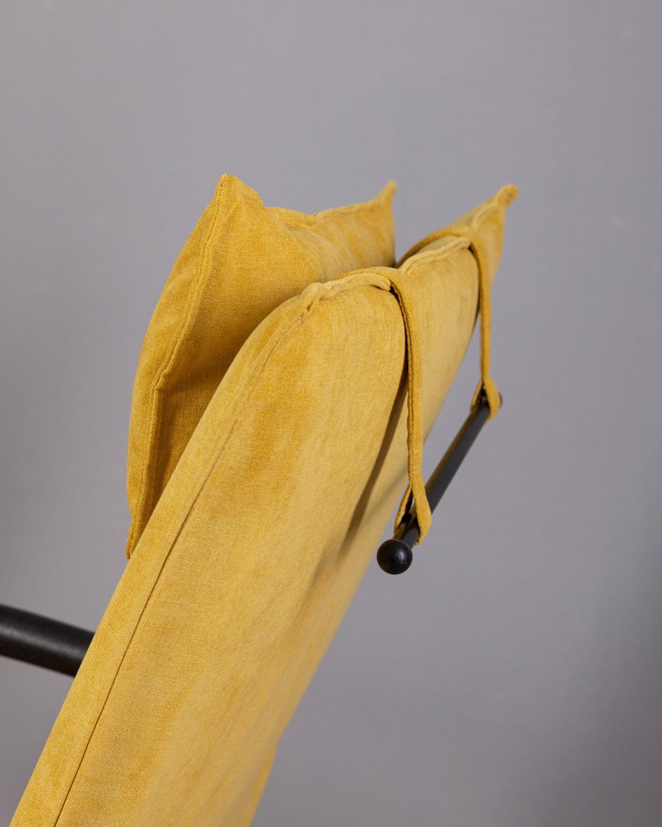 Sedia a dondolo vintage anni 80 