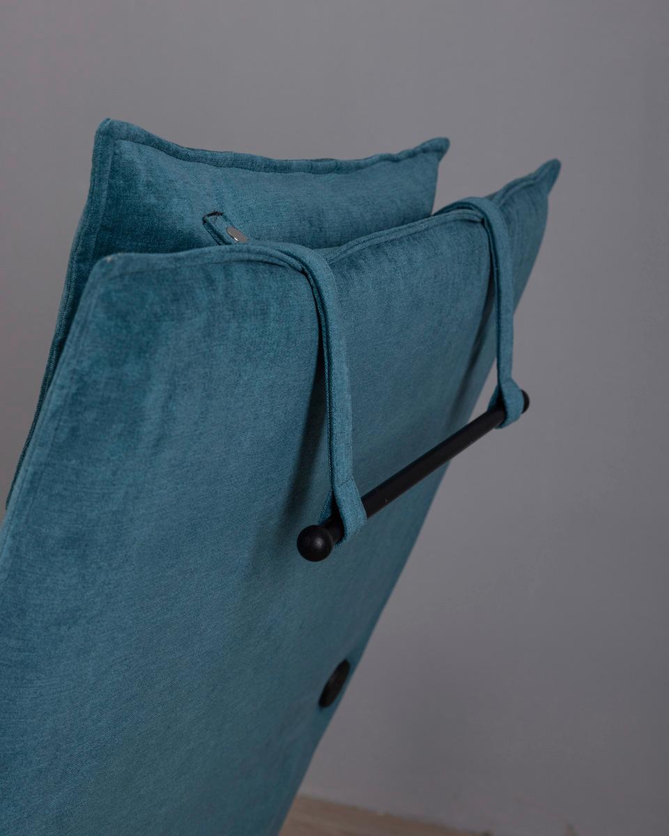 Sedia a dondolo vintage anni 80 