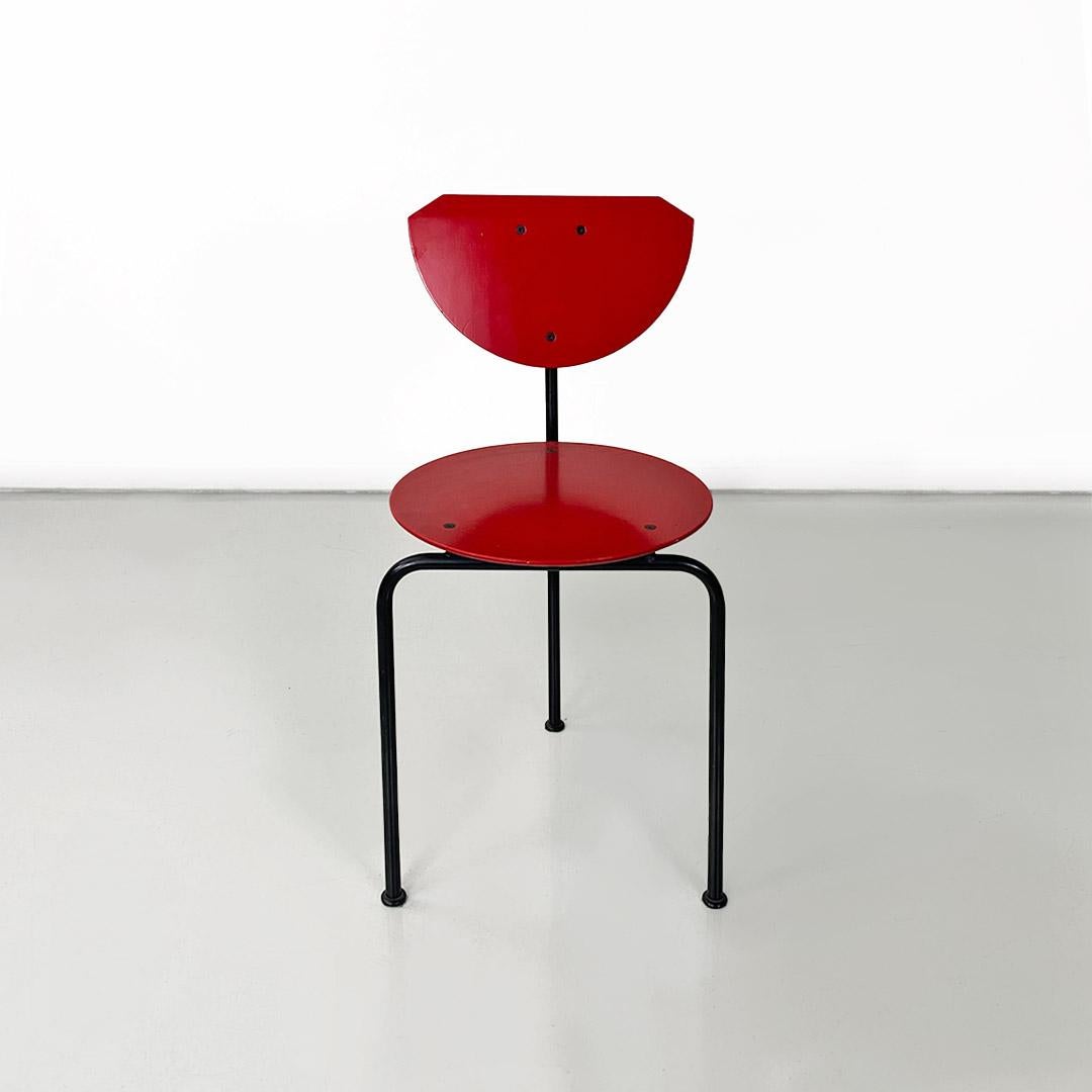 Modern Alien chair, plastic metal, modern Italian, Carlo Forcolini for Alias, 1982 For Sale