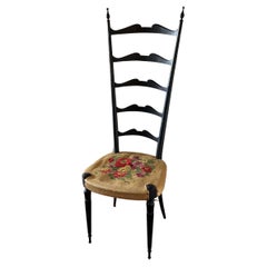 Sedia Alta Chiavarina Attribuita a Gio Ponti Italia 1950