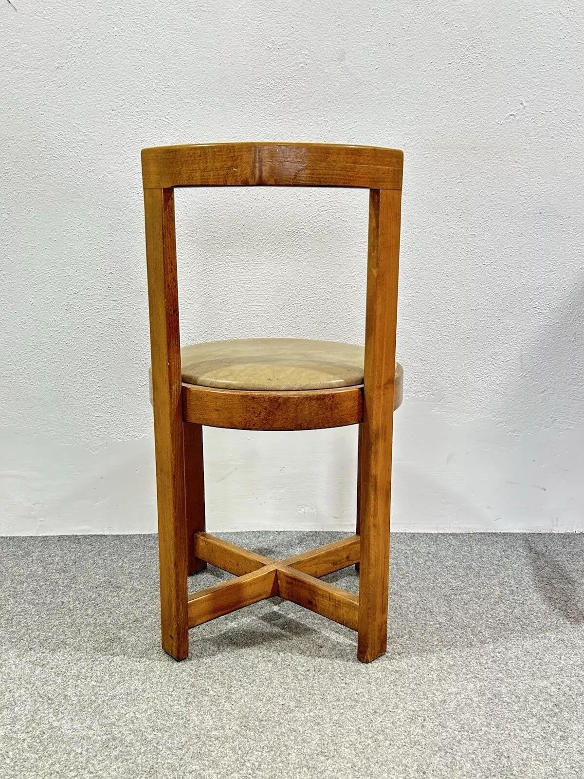 Mid-20th Century Chaise Art Déco 1940's Vintage Design