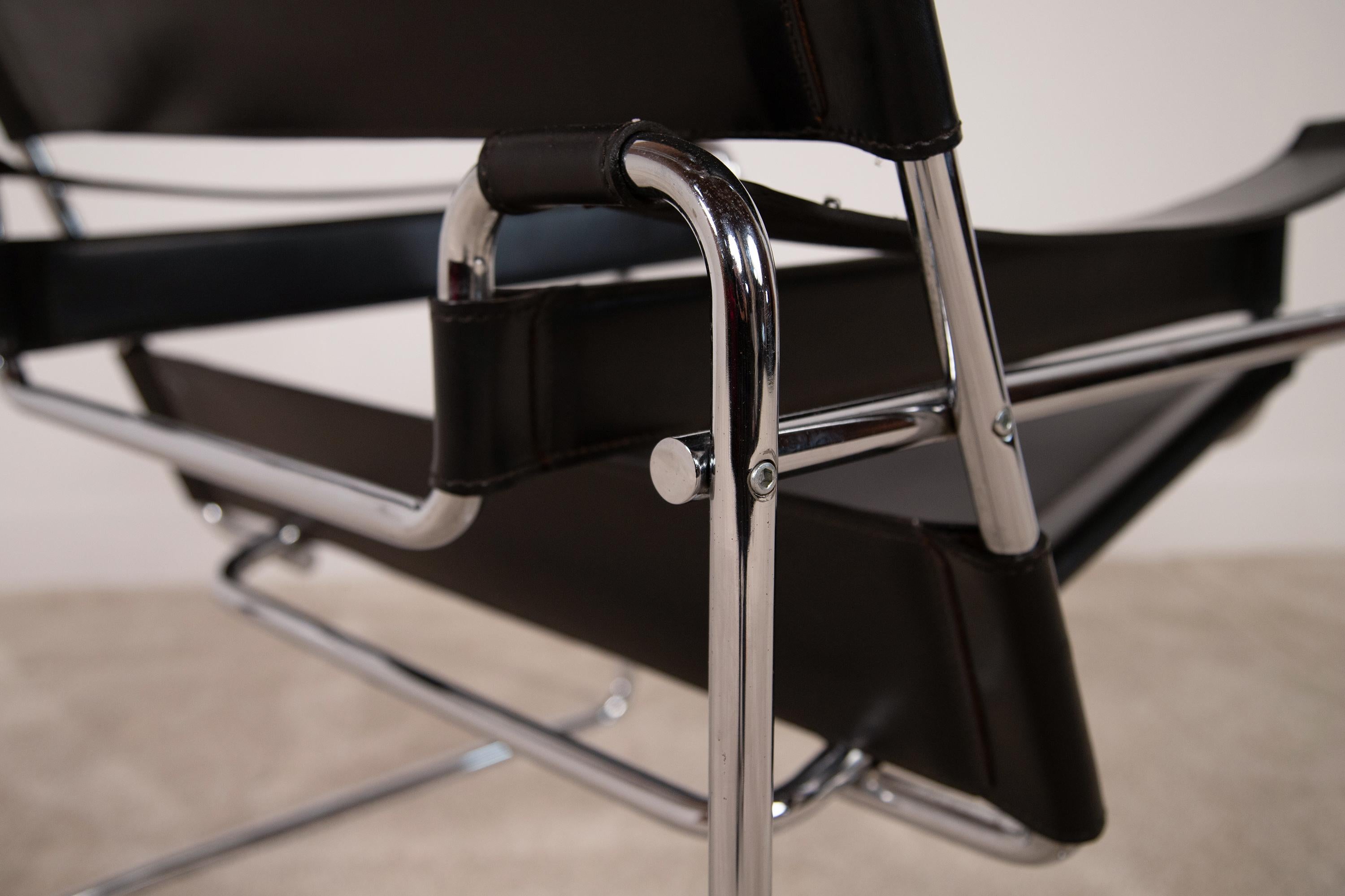 B3 Wassily chair by Marcel Breuer, 1970s. For Sale 1