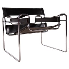 B3 Wassily-Stuhl von Marcel Breuer, 1970er Jahre.