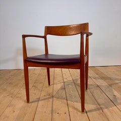 Stuhl „Bramin“ von Henry Walter Klein aus Teakholz, Dänemark, 1960er Jahre