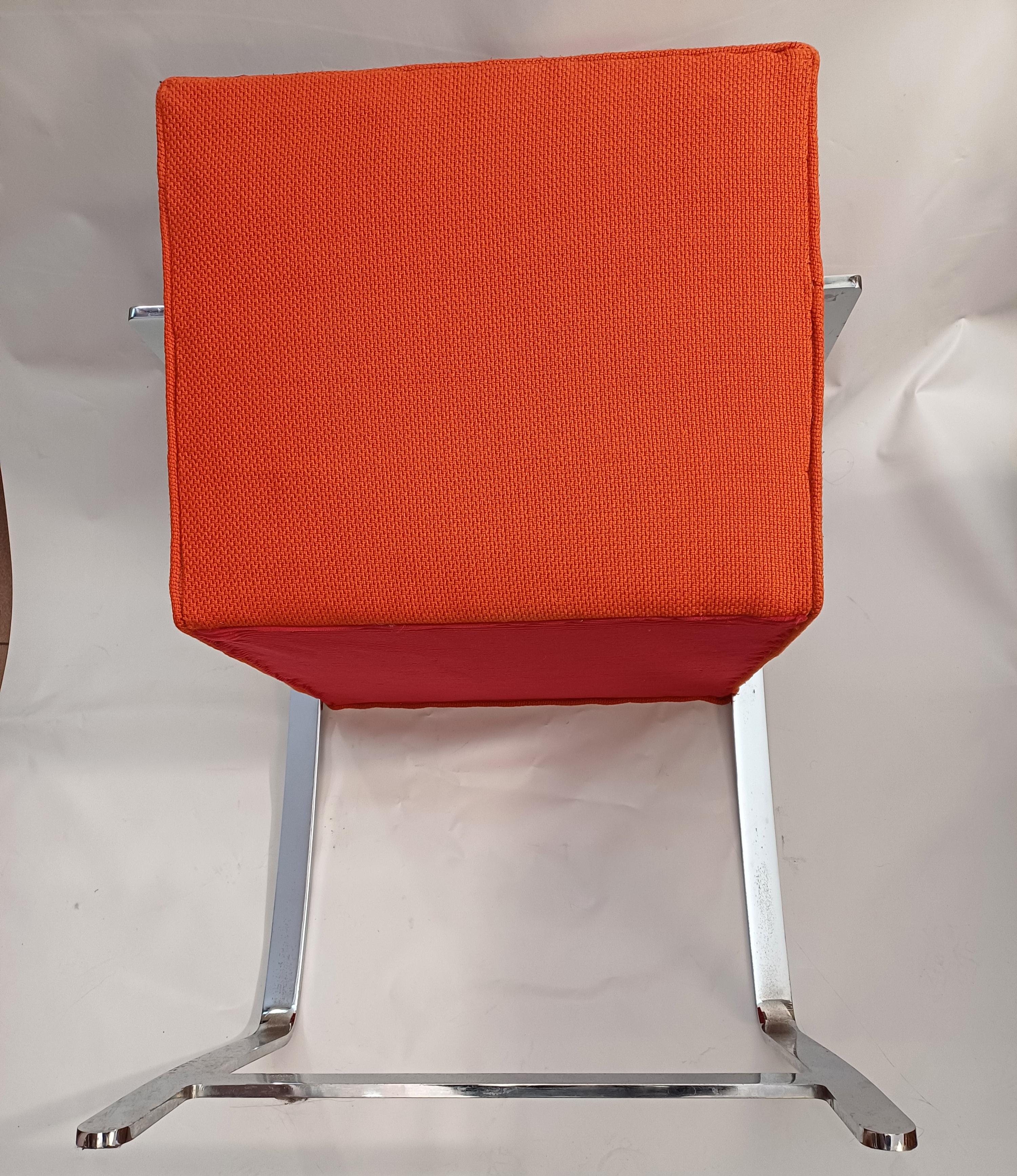 BRNO-Stuhl  designer Ludwig Mies Van Der Rohe 1970er Jahre im Zustand „Gut“ im Angebot in Torino, Piemonte