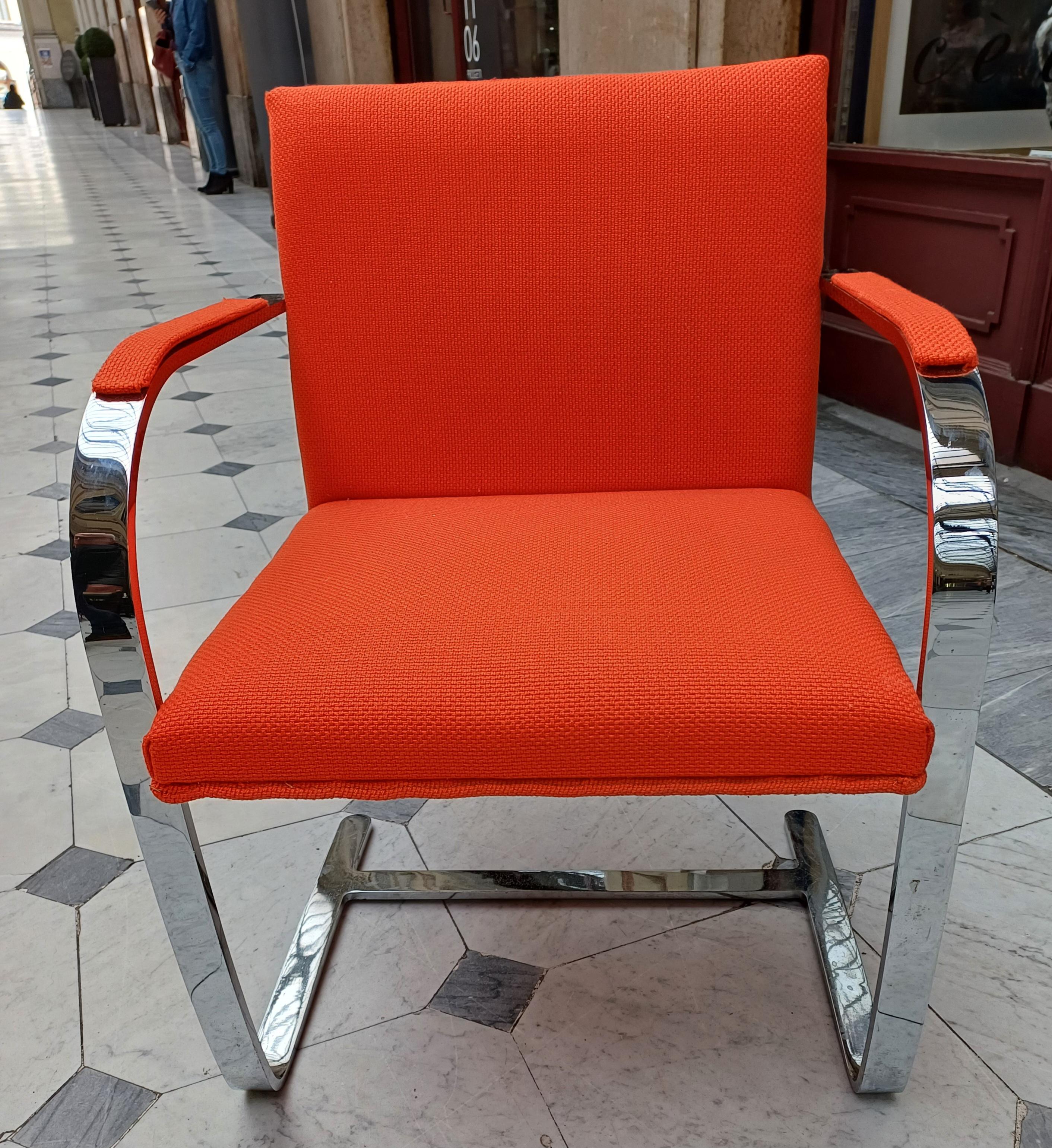 BRNO-Stuhl  designer Ludwig Mies Van Der Rohe 1970er Jahre im Angebot 2