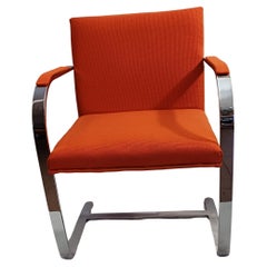 Vintage BRNO Chair  designer Ludwig Mies Van Der Rohe 1980s