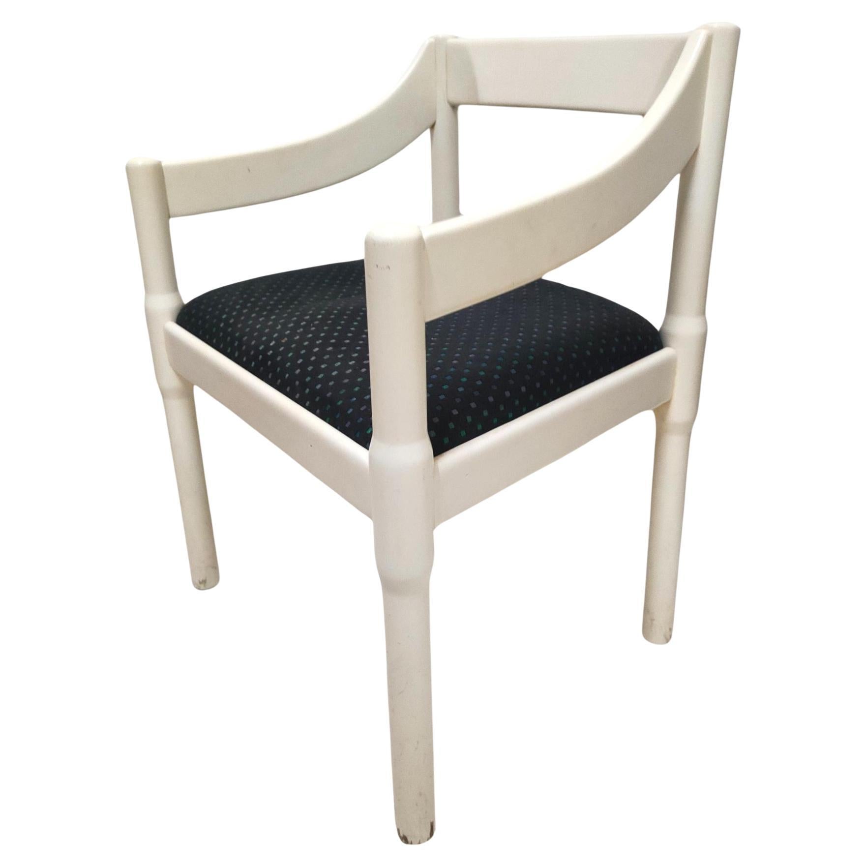 chaise carimate original cassina design vico magistretti 1960s