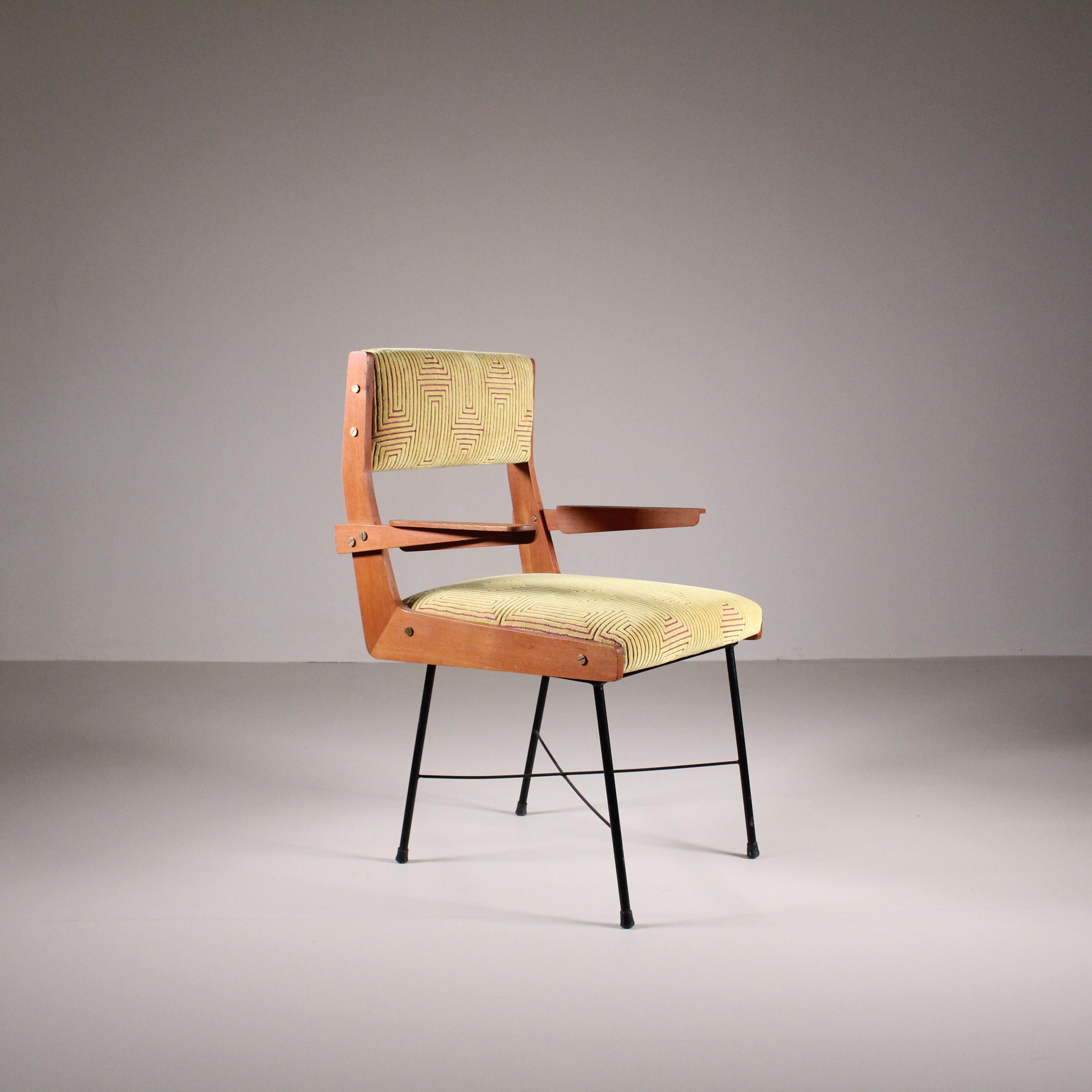Silla con reposabrazos circa 1960 Moderno de mediados de siglo en venta