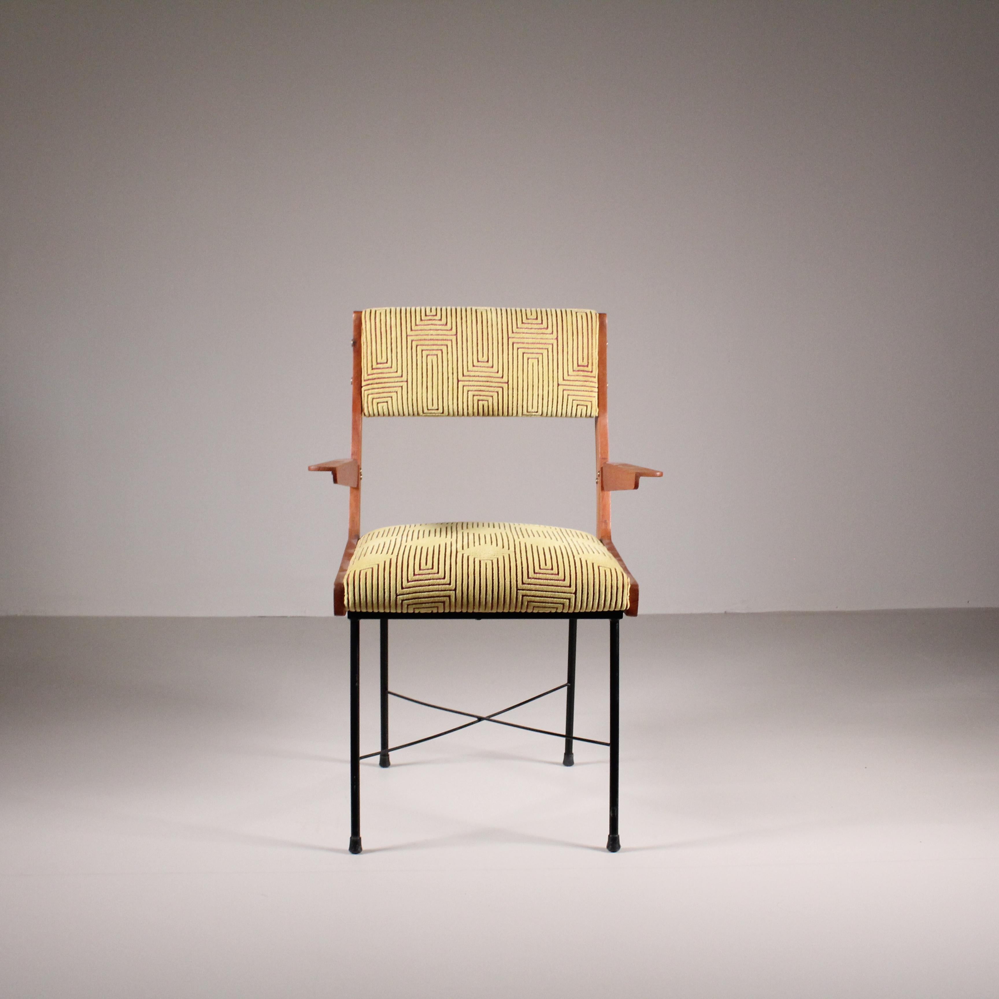Silla con reposabrazos circa 1960 Italian en venta