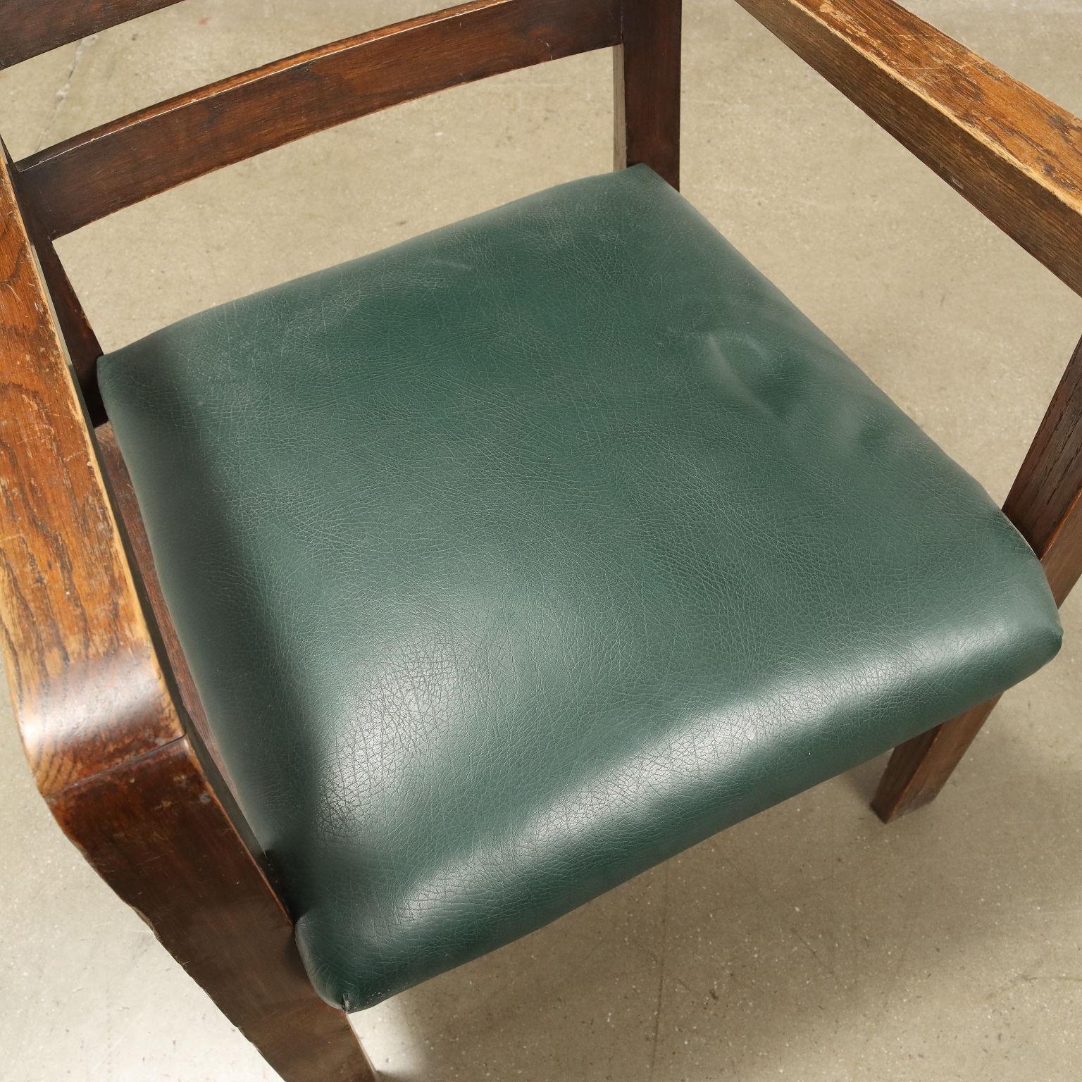 Mid-20th Century 1940s chair with armrests For Sale
