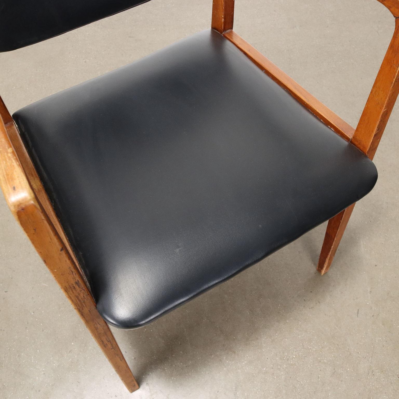 Silla de los años 50-60 con reposabrazos Mid-20th Century en venta