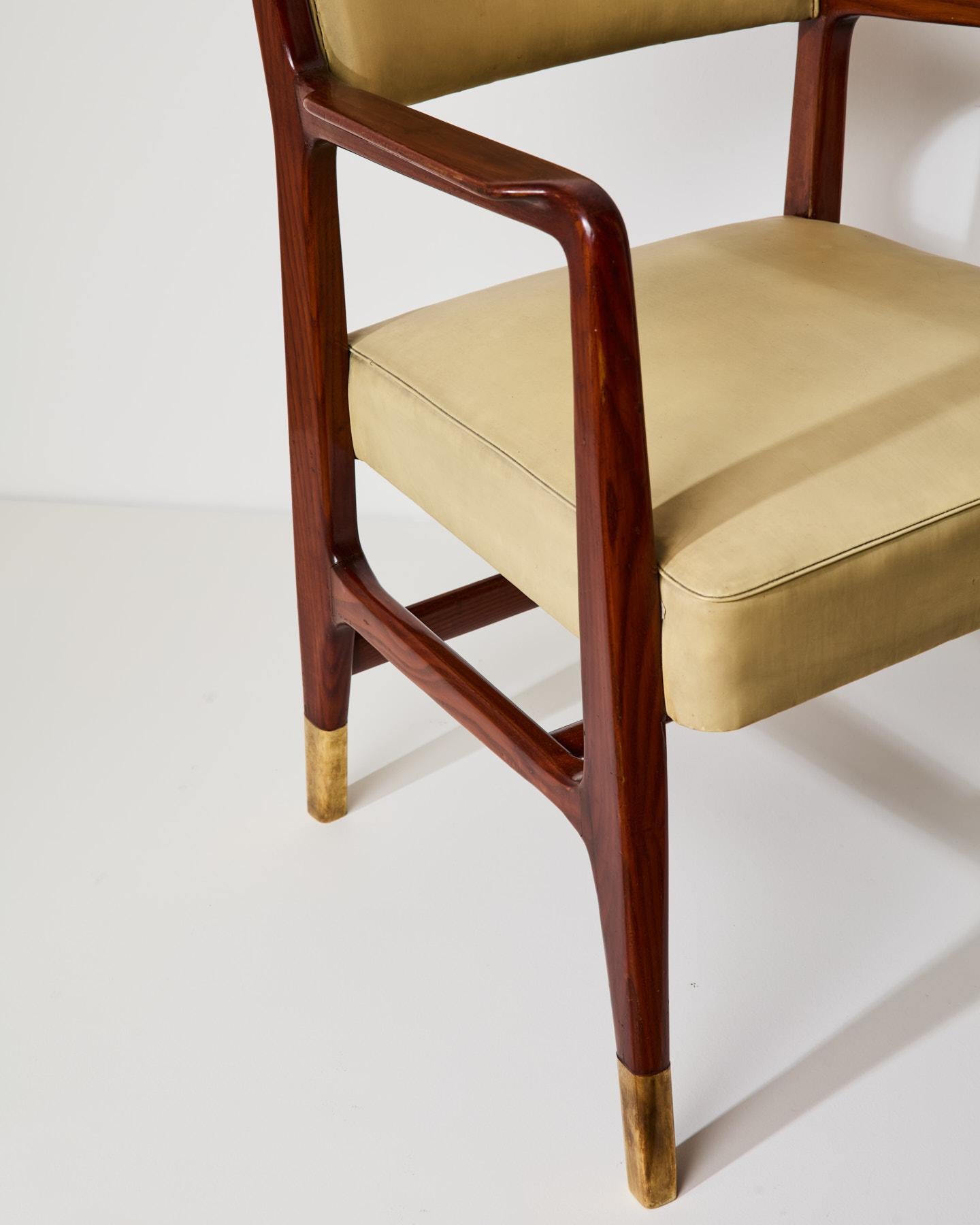 Sedia con braccioli mod. 110, design Gio Ponti per Cassina in vendita 5