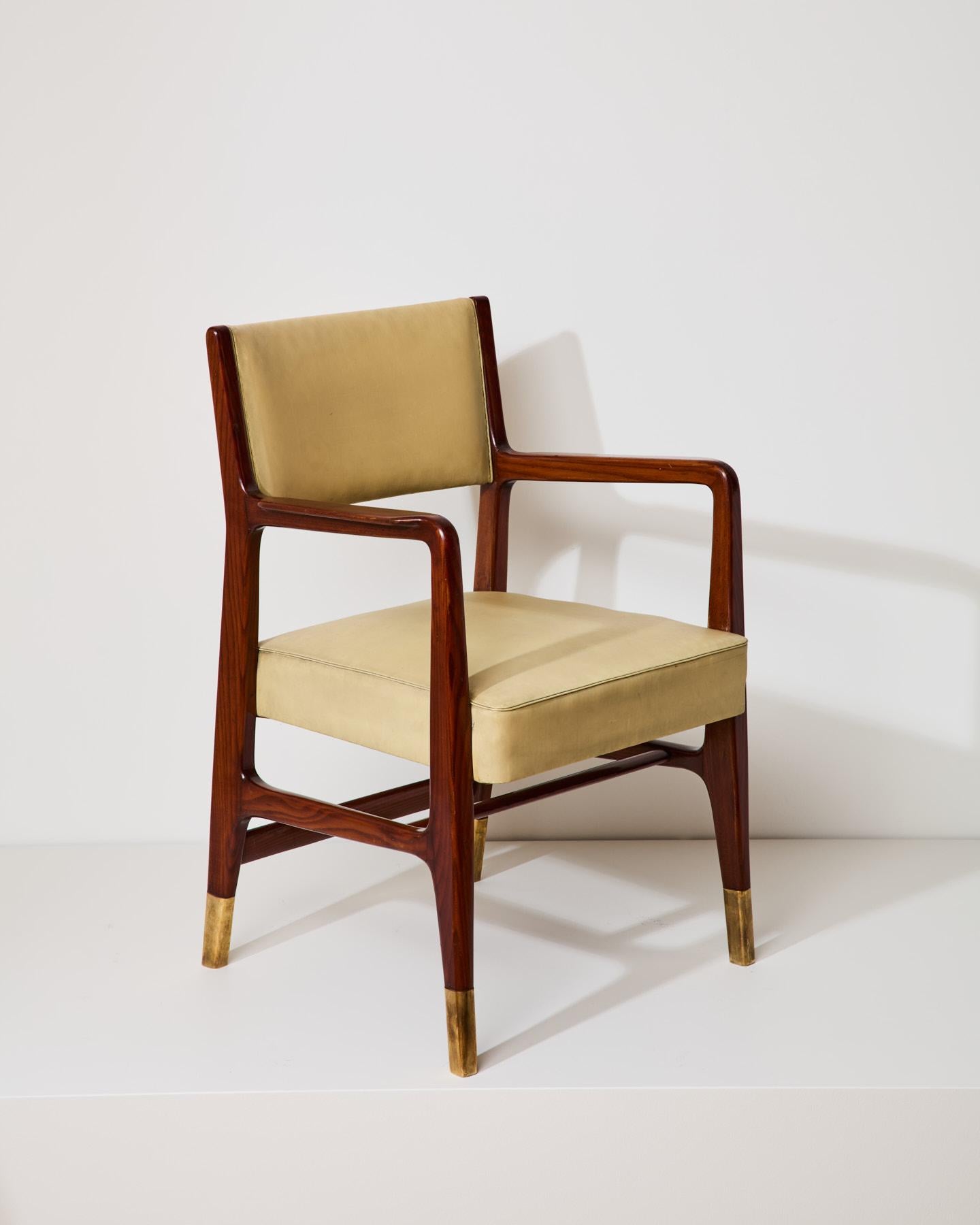 Sedia con braccioli mod. 110, design Gio Ponti per Cassina in vendita 6
