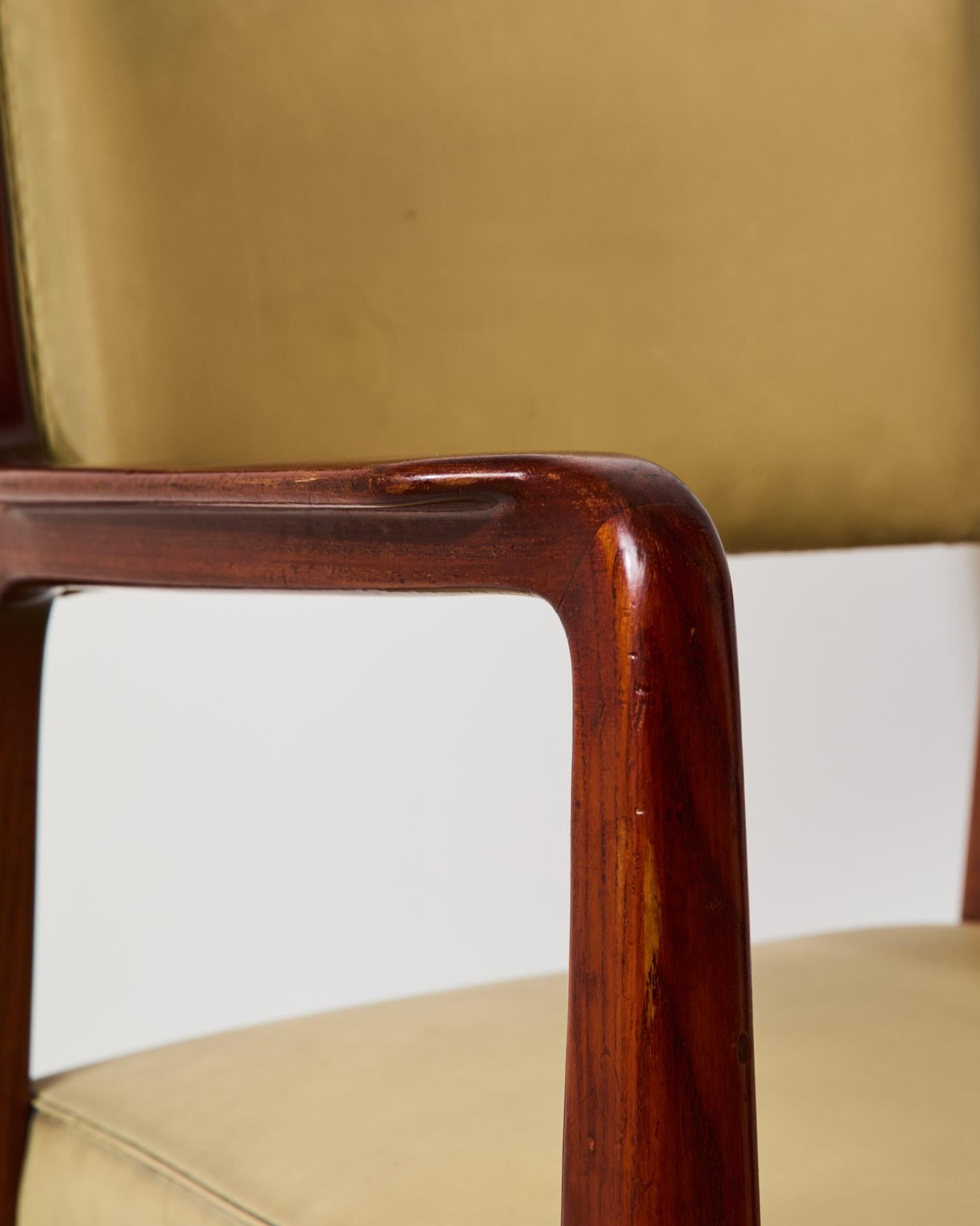 Sedia con braccioli mod. 110, design Gio Ponti per Cassina in vendita 2