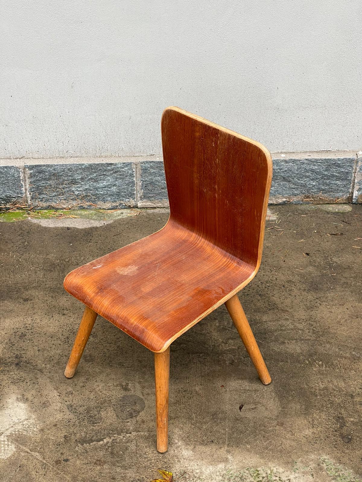 Sedia da Bambini Design, anni '50 in vendita 1