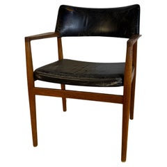 Desk Chair with Armrests by Erik Kirkegaard - Denmark, 1960