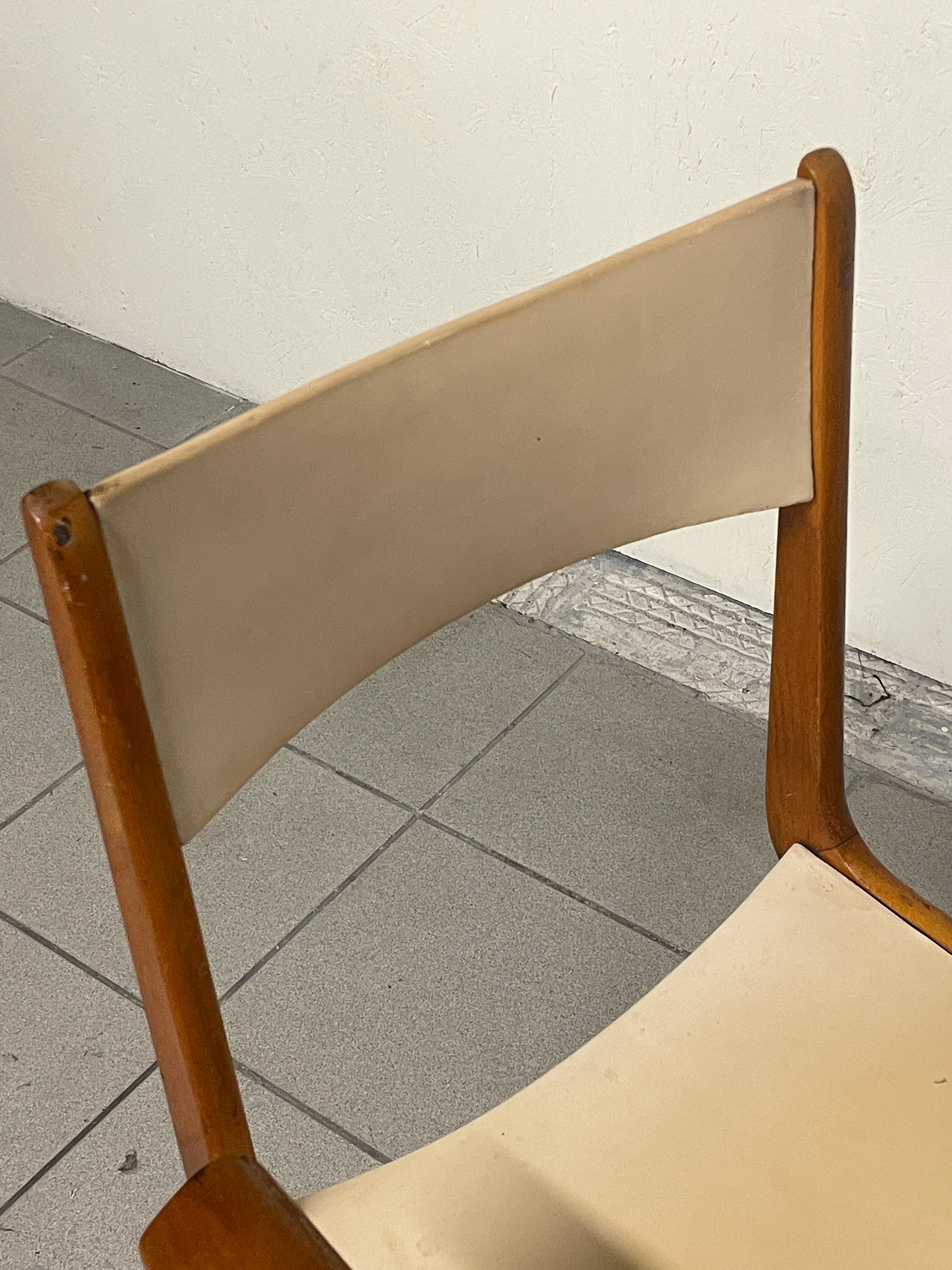 Chaise de bureau, modèle Boomerang, design Carlo Ratti, années 1950 en vente 12