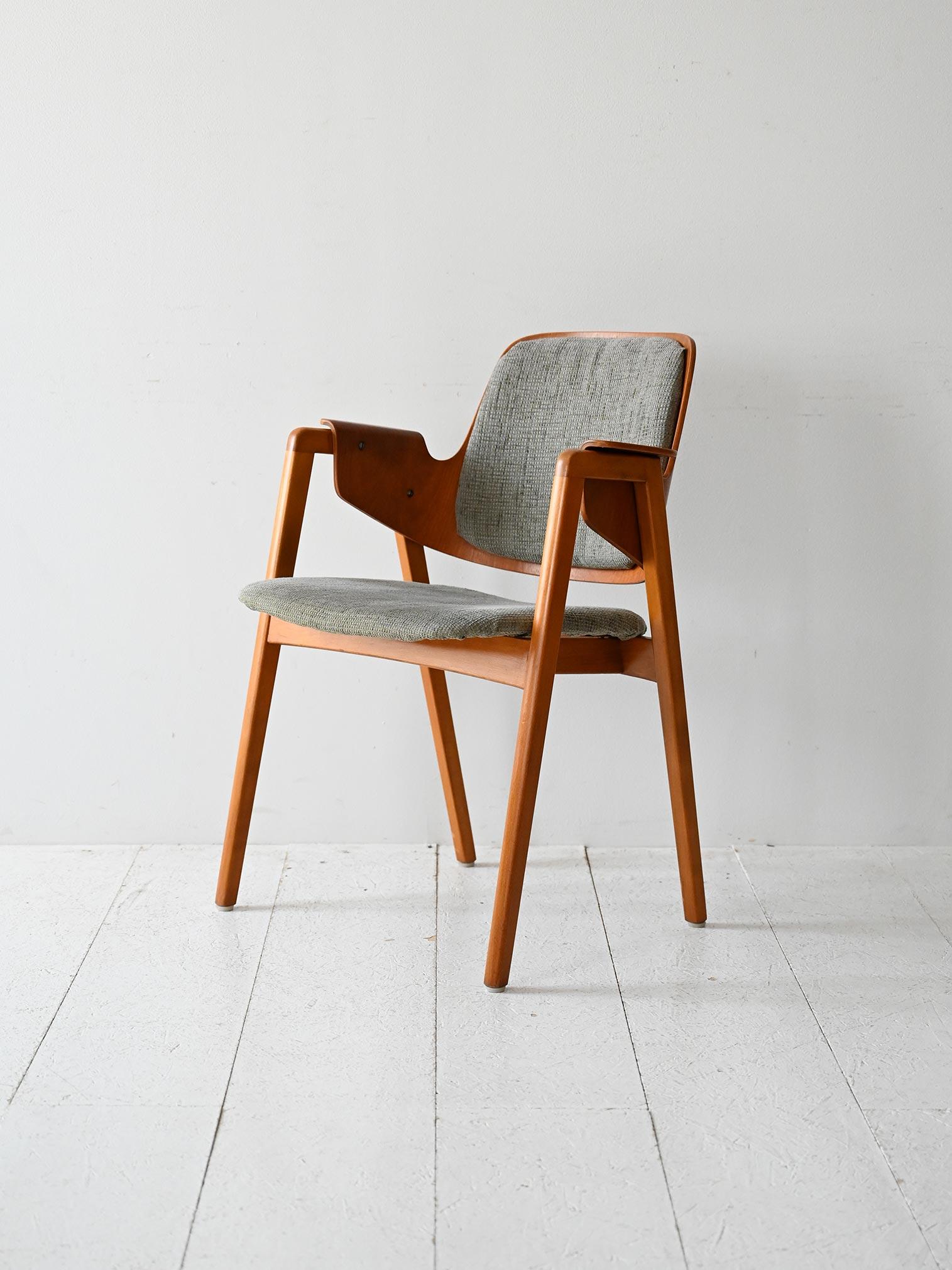Silla de escritorio escandinava años 50/60 Escandinavo moderno en venta