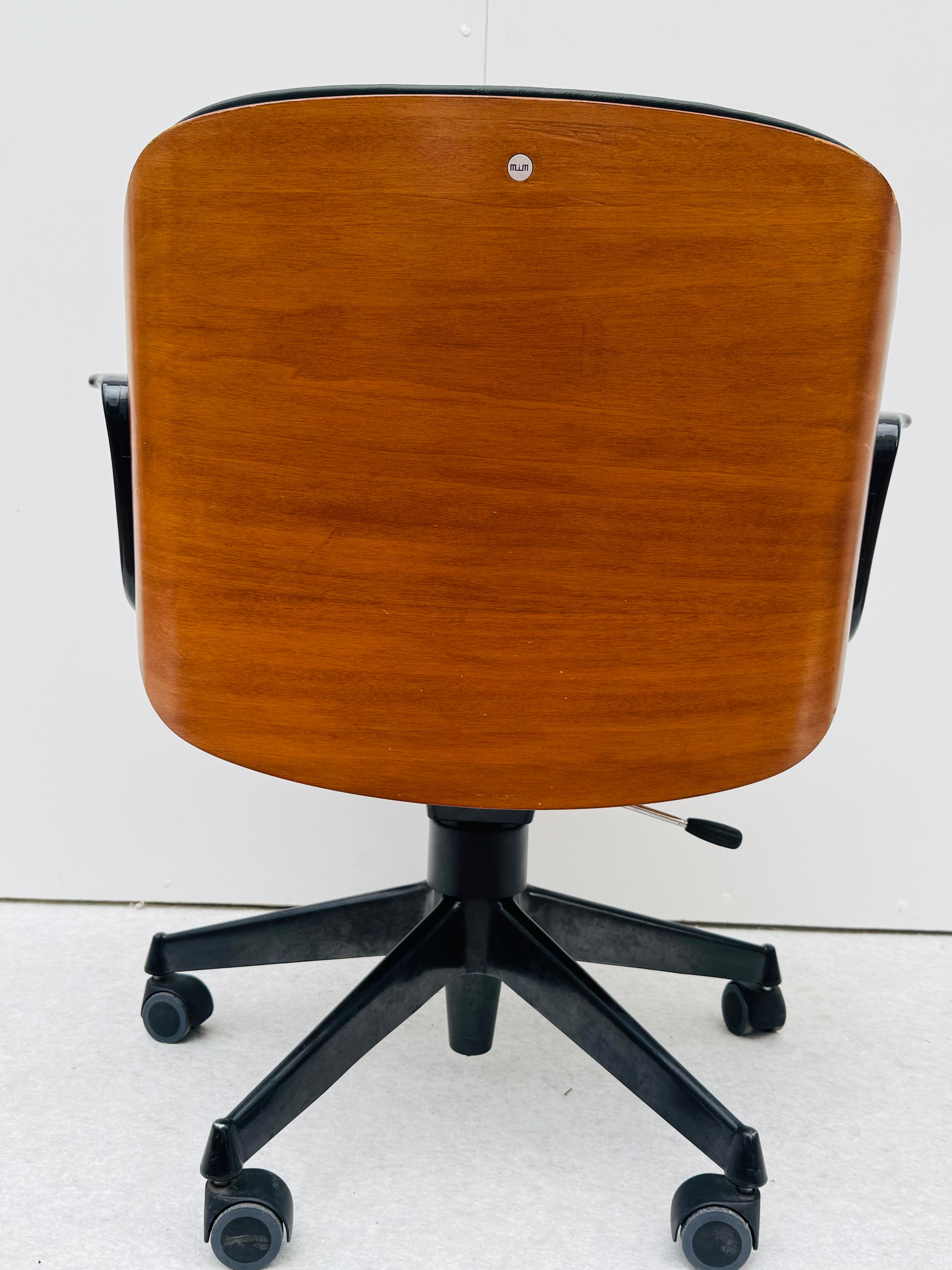 Fine XX secolo Sedia da ufficio di Ico Parisi per MIM