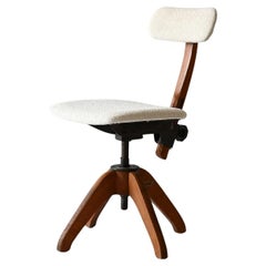 Sedia da ufficio scandinava anni ’20 in rovere