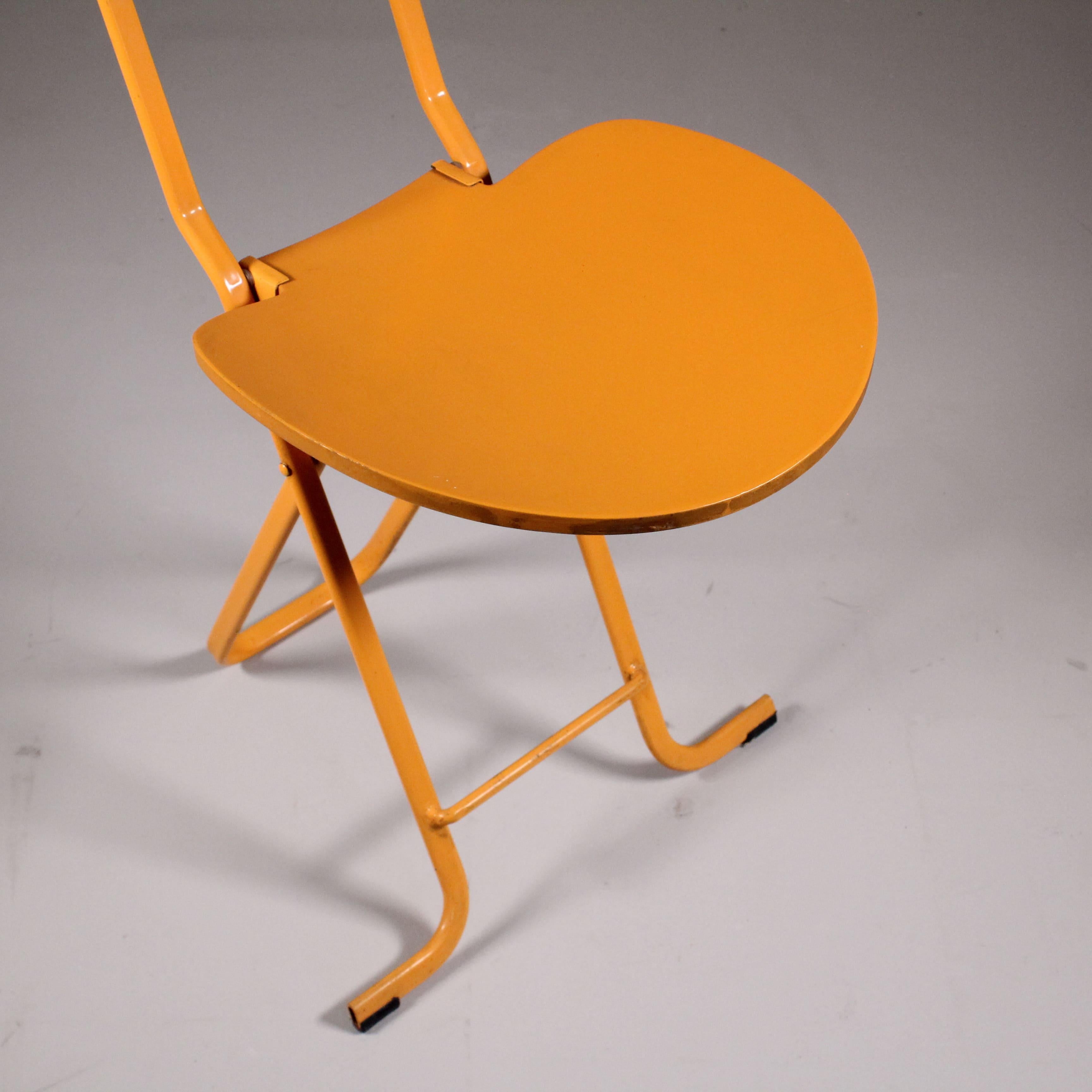 Dafne orange Stuhl, Gastone Rinaldi, Thema, 1970 im Zustand „Gut“ im Angebot in Milano, Lombardia