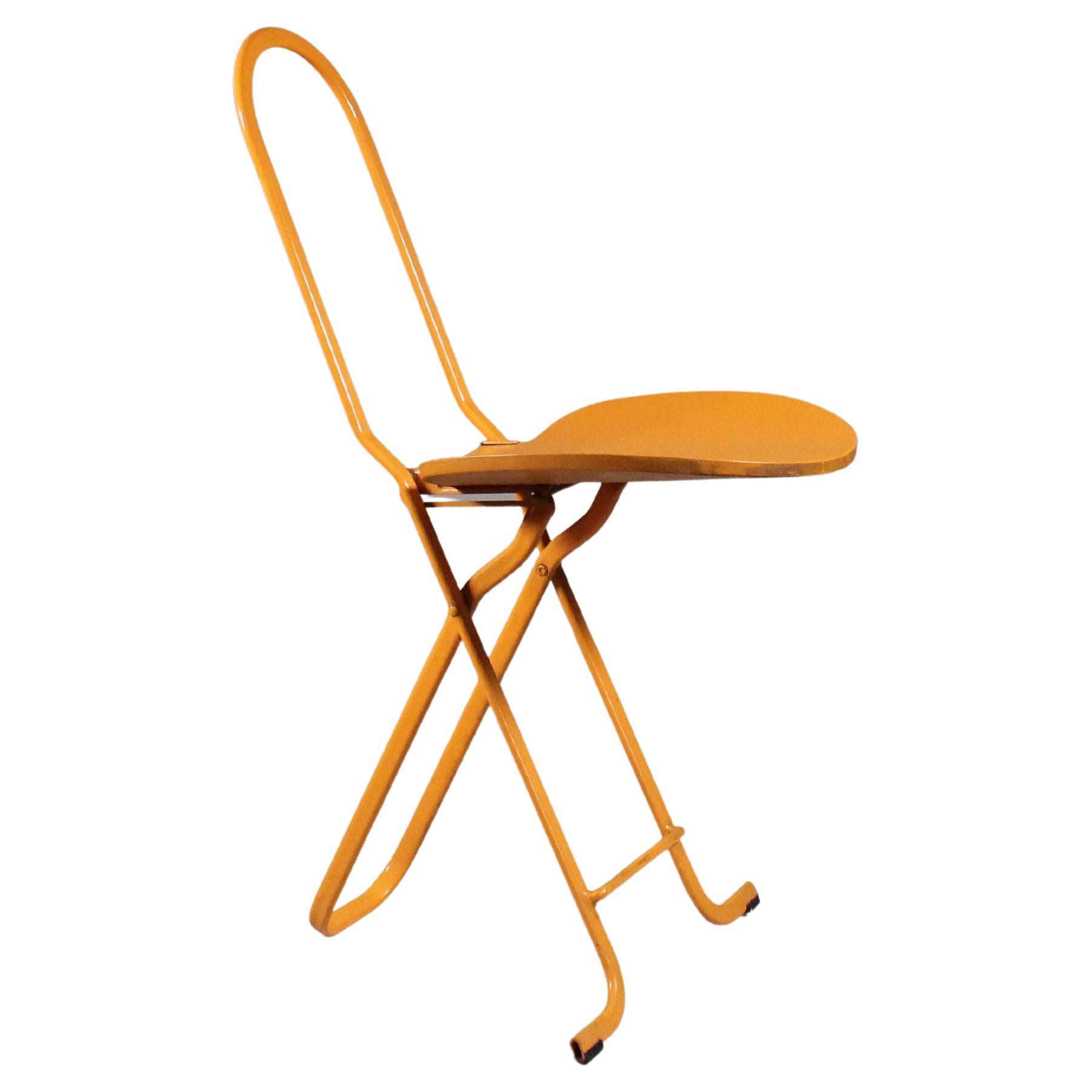 Chaise orange Dafne, Gastone Rinaldi, Thema, 1970